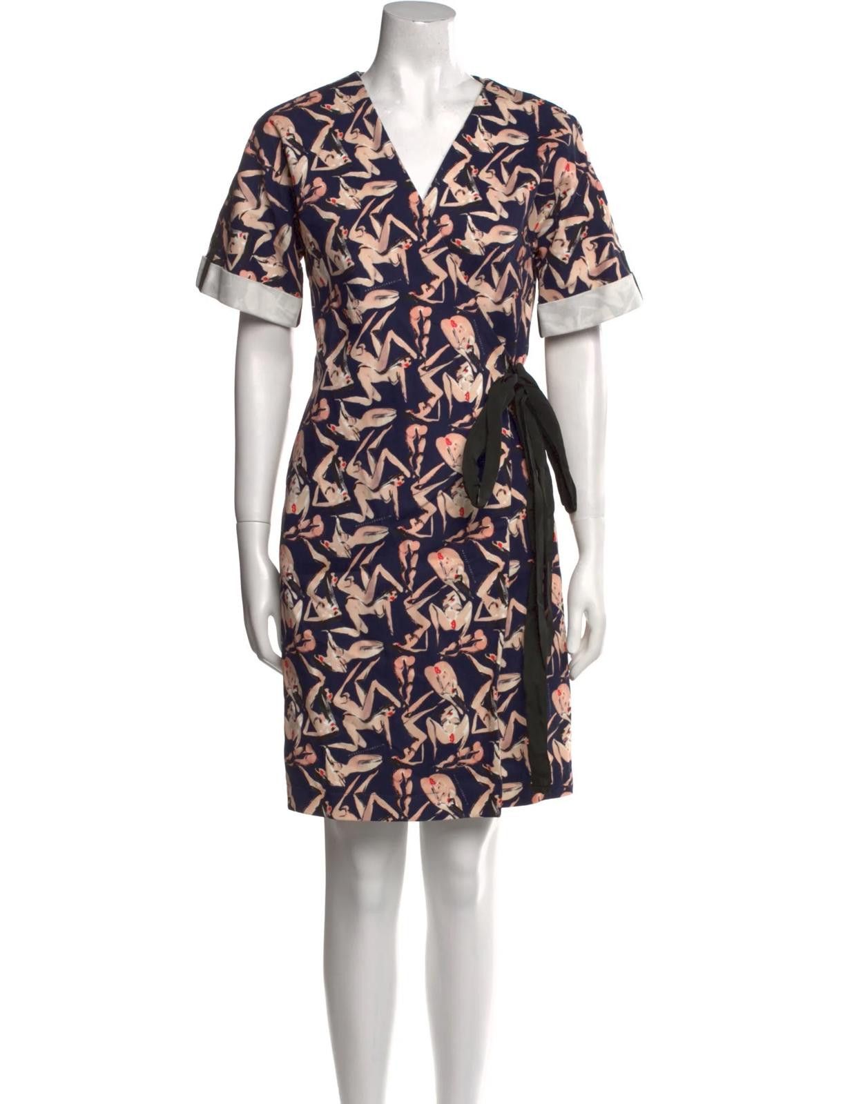 Other Marcell Von Berlin Printed Knee-Length Dress Size: M | US 6 Size M / US 6-8 / IT 42-44 - 1 Thumbnail