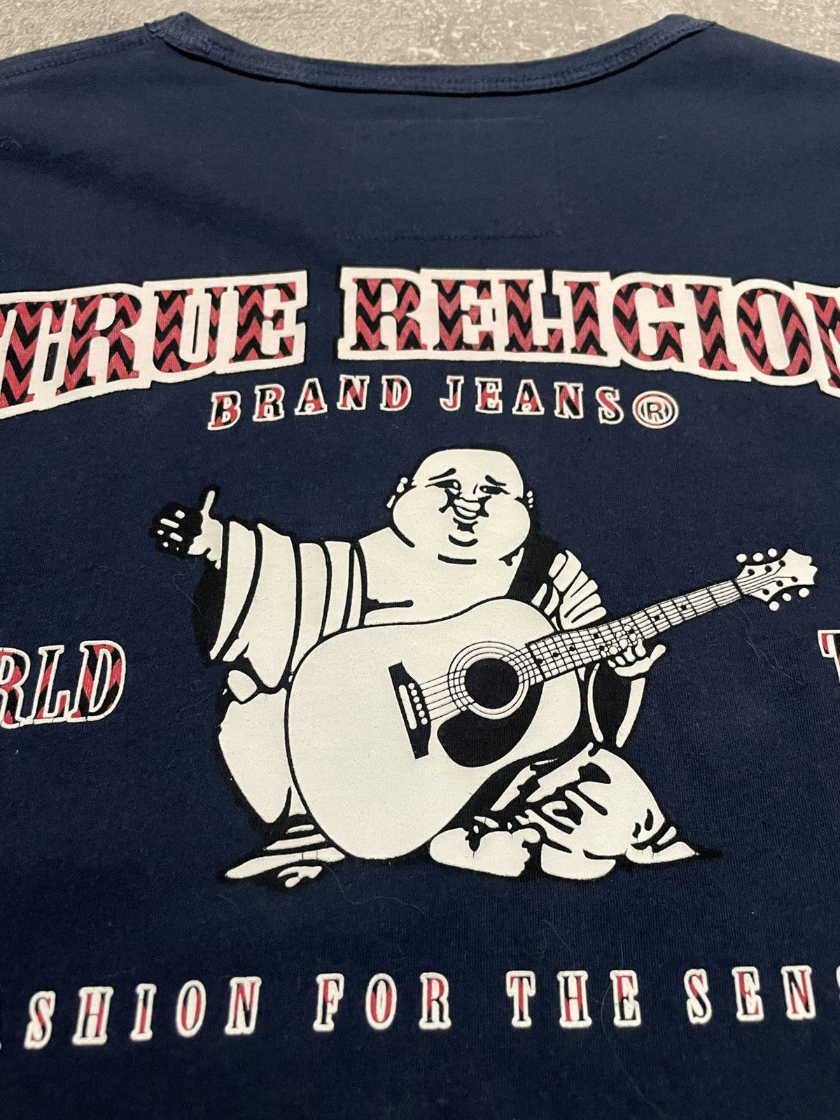 Other Vintage True Religion Big Logo Buddha T-Shirt Size US L / EU 52-54 / 3 - 19 Thumbnail