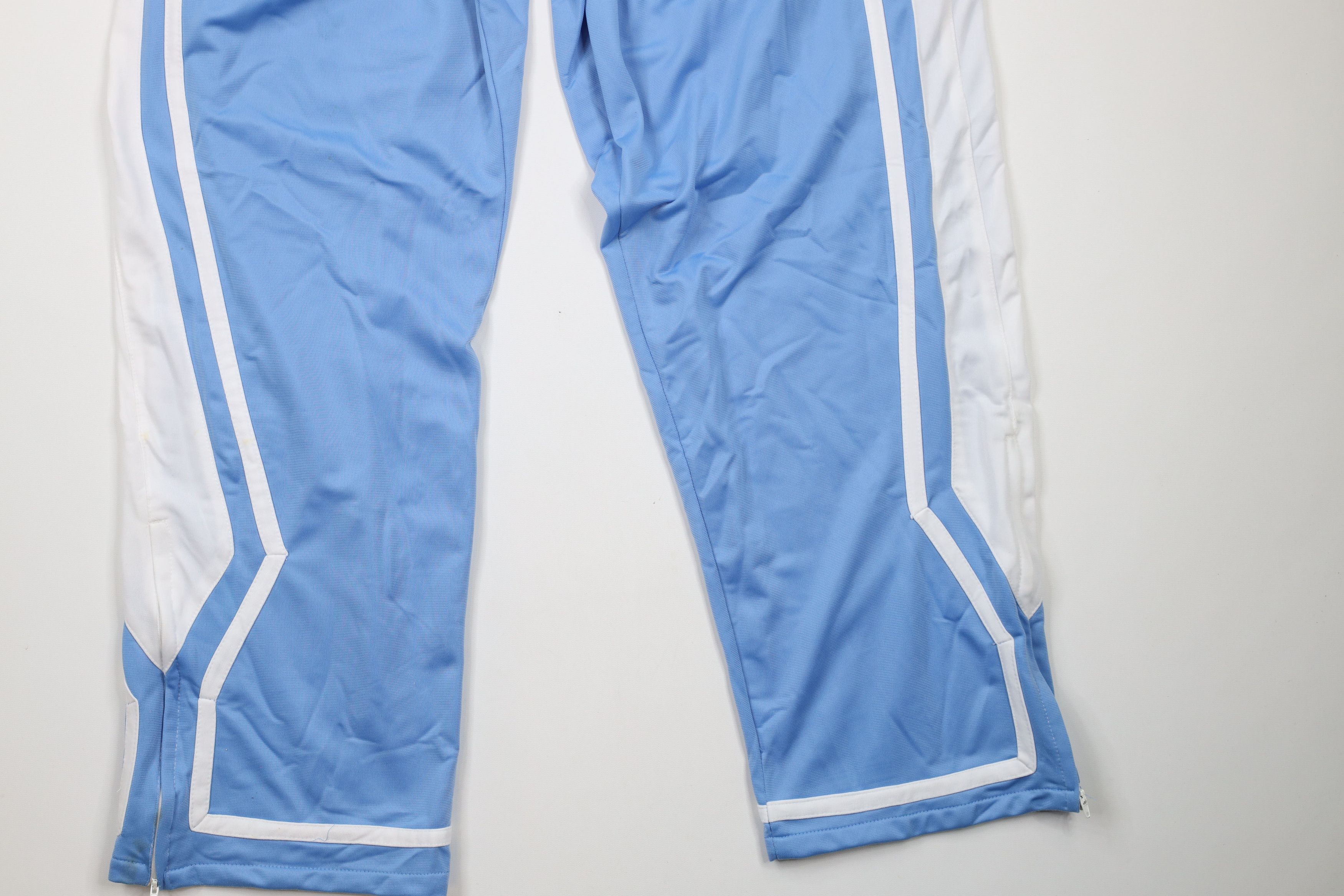 Vintage Vintage 90s Streetwear Wide Leg Sweatpants Carolina Blue Size 36 - 4 Thumbnail