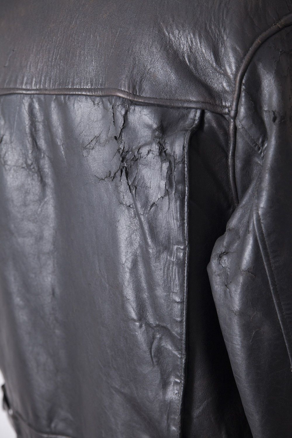 Vintage 1960's French leather rider jacket xx Size US M / EU 48-50 / 2 - 10 Thumbnail