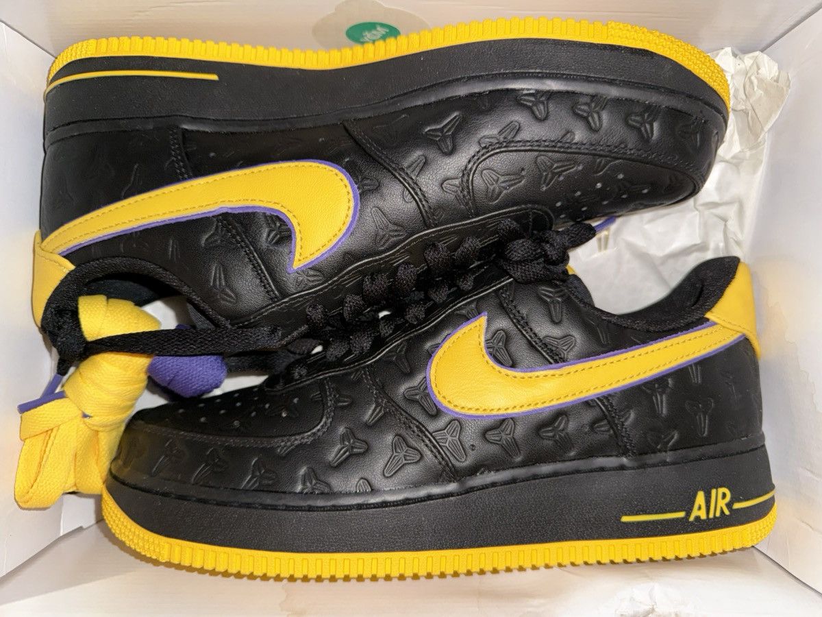 Nike Nike Air Force 1 Low Retro QS KB P “Kobe Away” 3794/8000 NEW Size US 9.5 / EU 42-43 - 2 Thumbnail