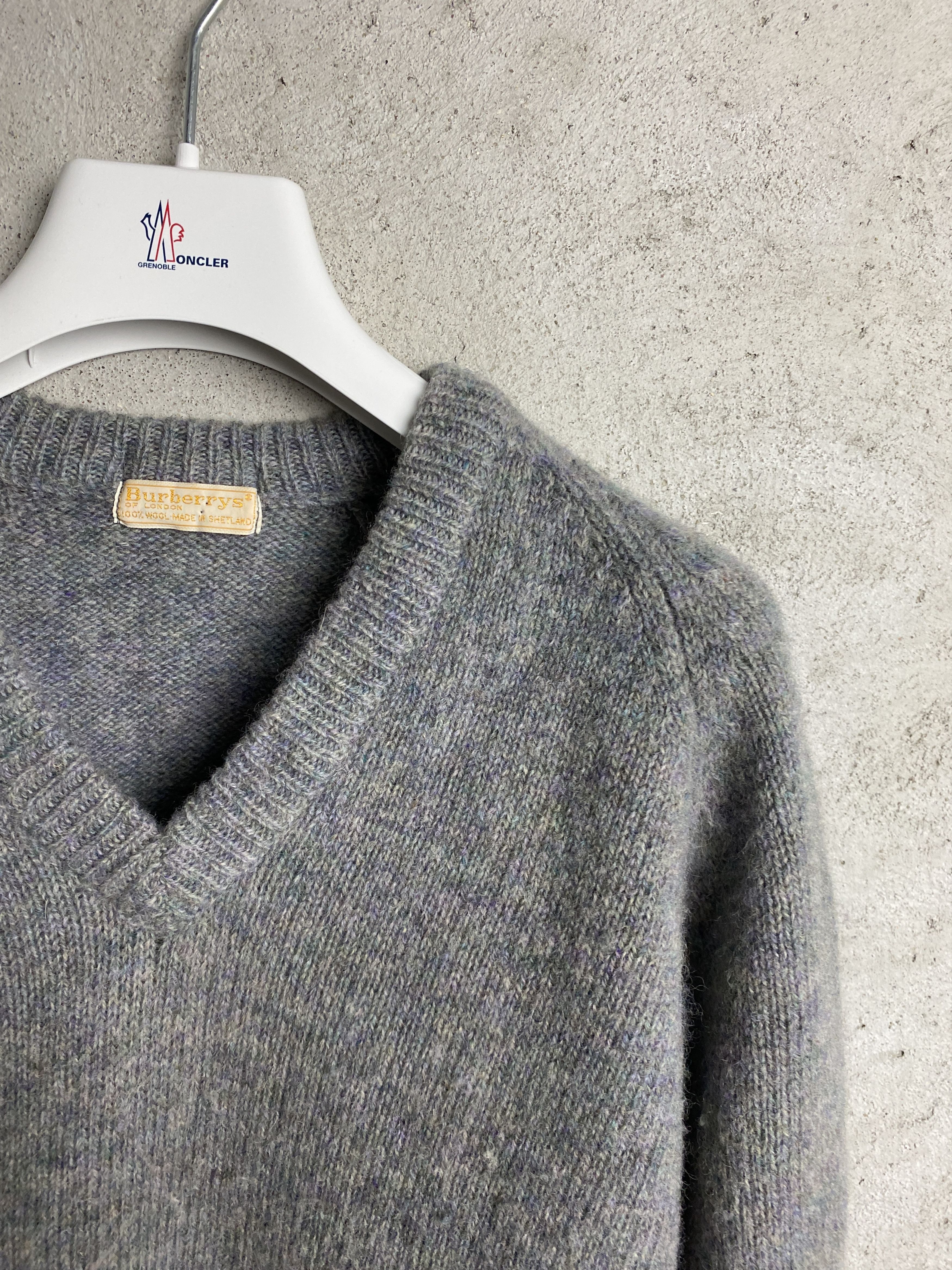 Burberry Burberrys vintage wool sweater knitwear Size XS / US 0-2 / IT 36-38 - 2 Thumbnail