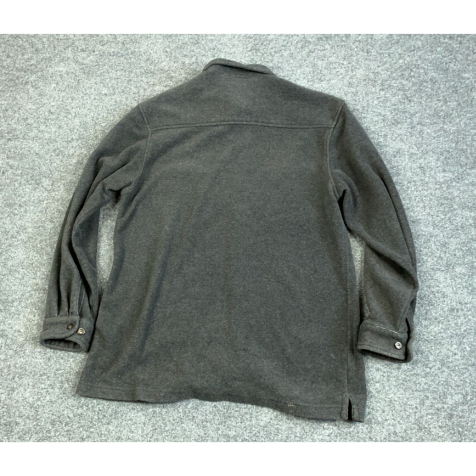 Eddie Bauer Relaxed Fit Eddie Bauer Dark Gray Fleece Work Shirt Adult Small Workwear Size US S / EU 44-46 / 1 - 2 Thumbnail