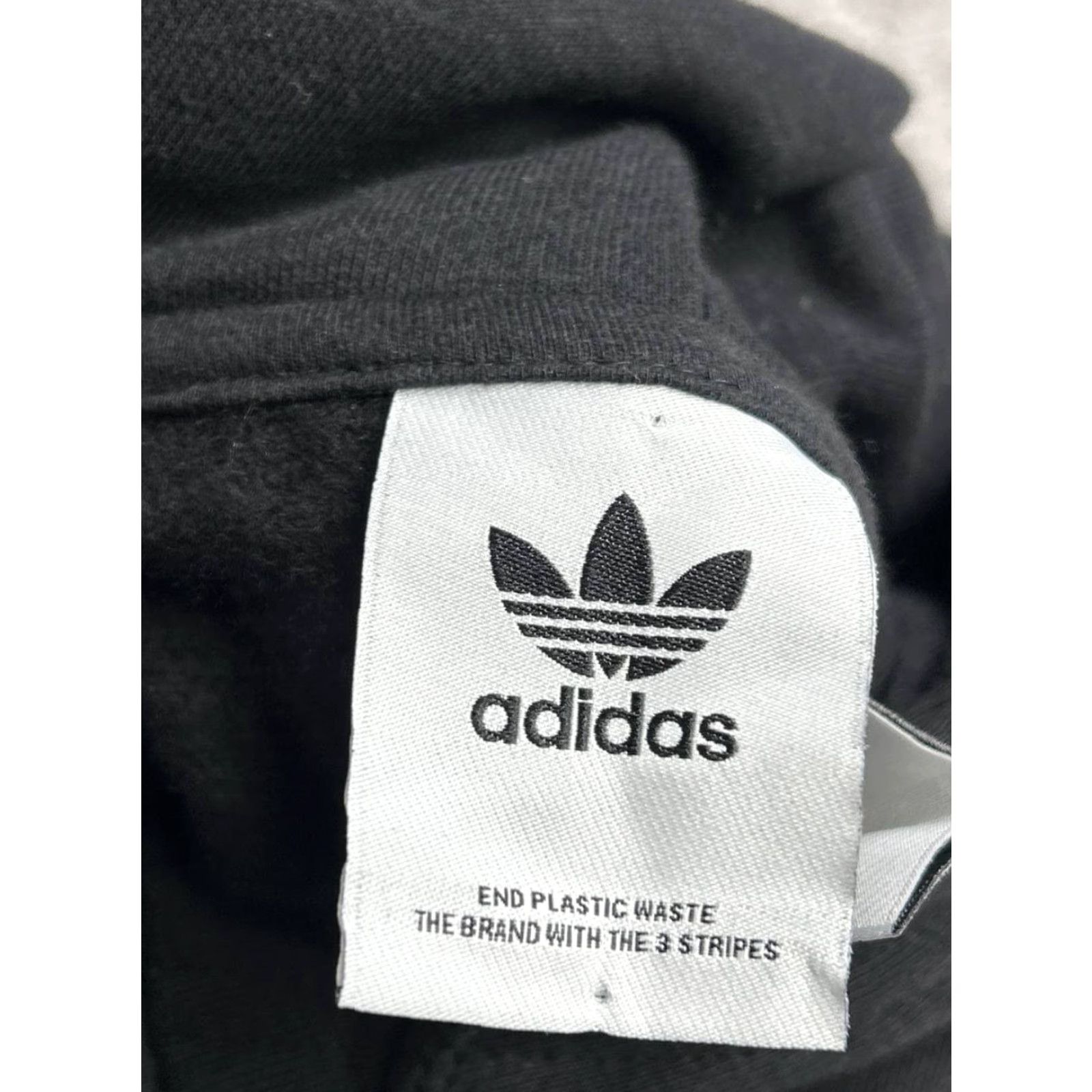 Adidas Adidas Essentials Hoodie Womens Small Black Cotton Casual Size S / US 4 / IT 40 - 4 Thumbnail
