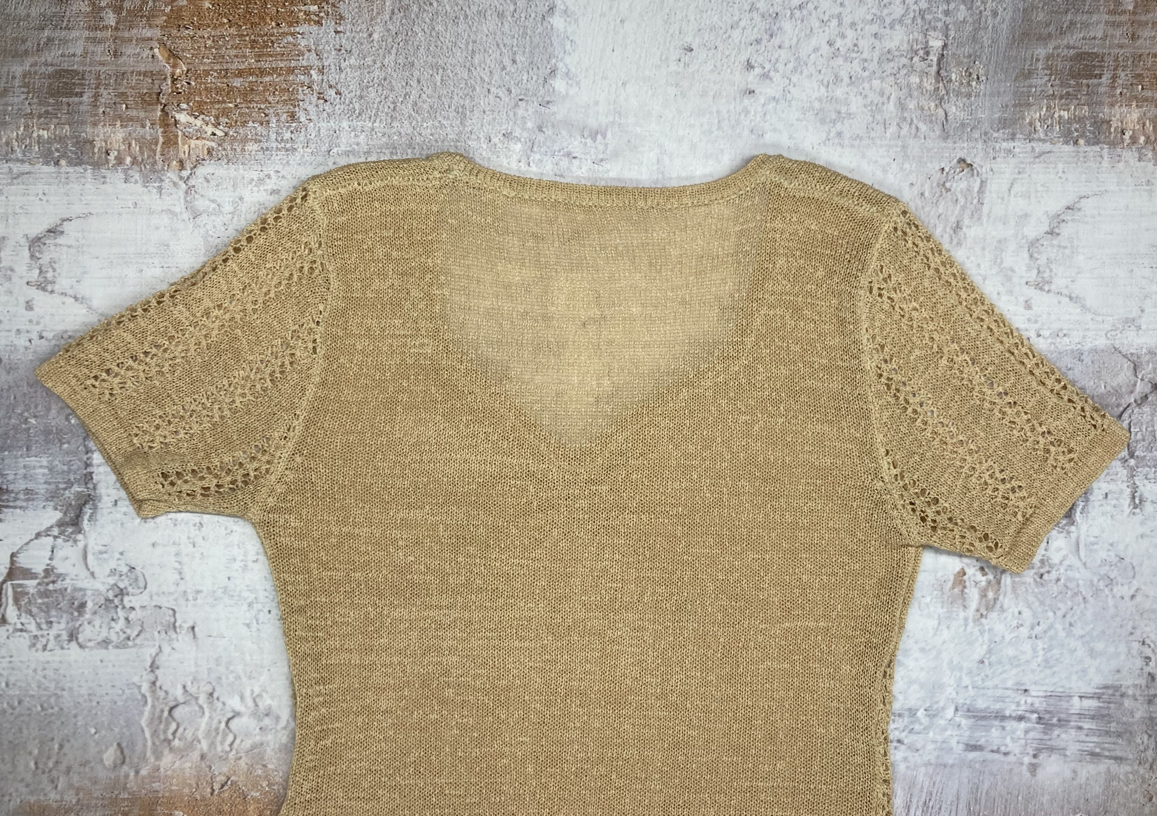 Vintage Vintage Knitted Blouse Women’s Size S Size S / US 4 / IT 40 - 6 Thumbnail
