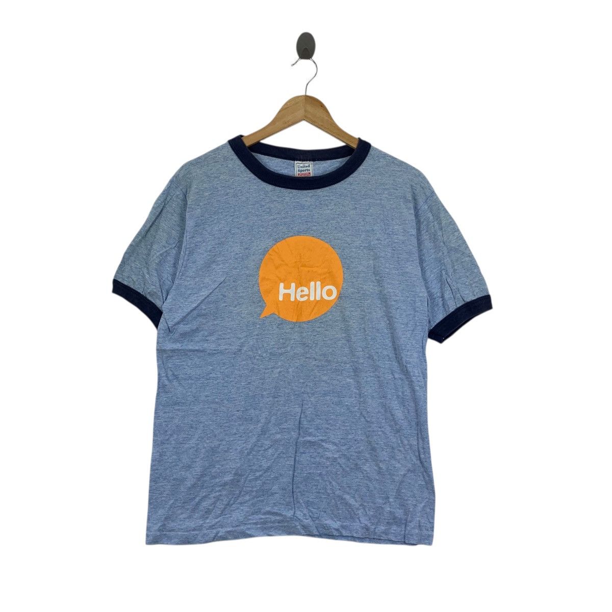 Vintage Vintage 1998 MAYO OKAMOTO HELLO Tomorrow Tee Shirt Top Japan Size US M / EU 48-50 / 2 - 1 Thumbnail