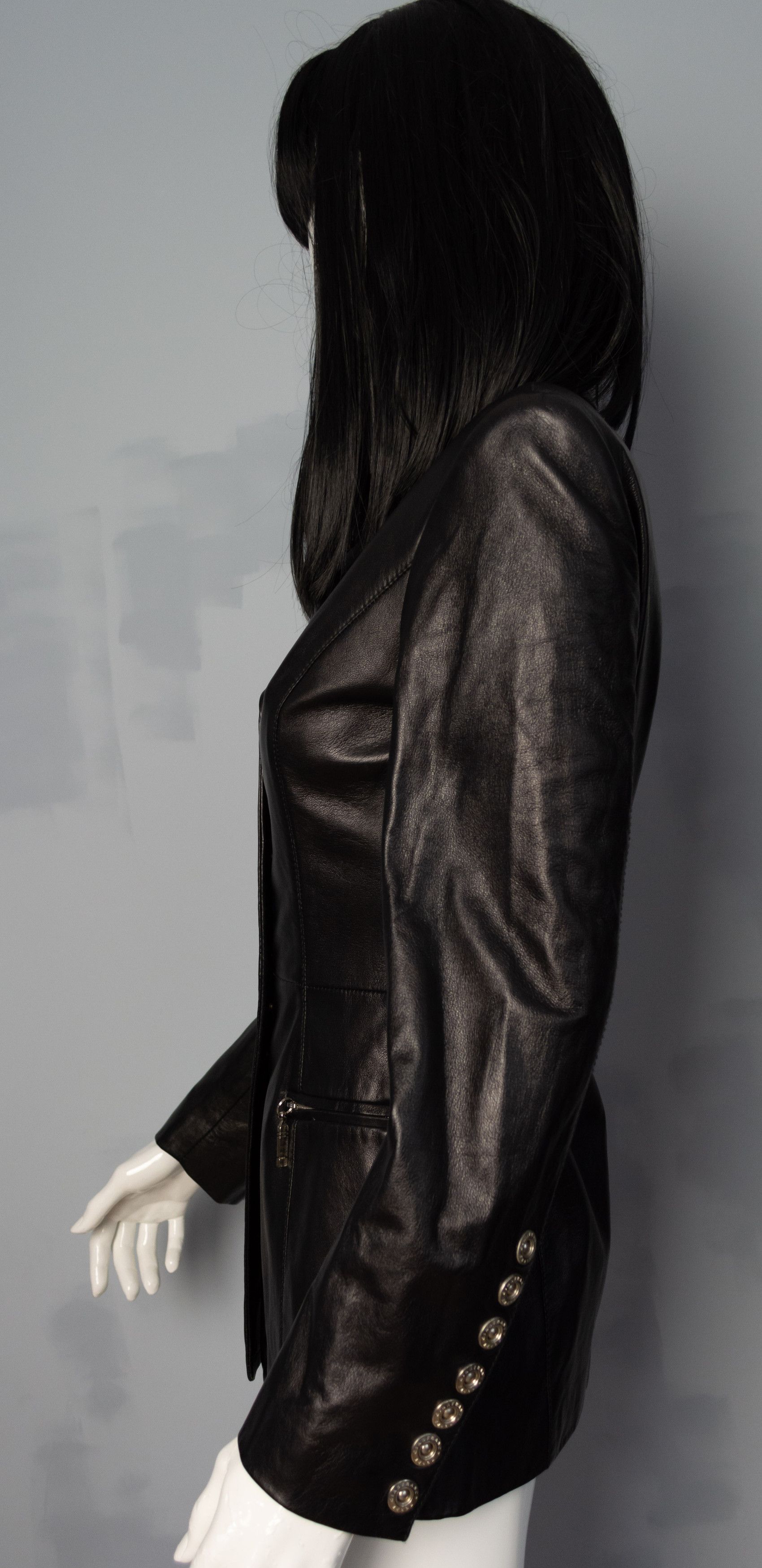 Gianfranco Ferre Gianfranco Ferré black sheepskin jacket Size S / US 4 / IT 40 - 5 Thumbnail