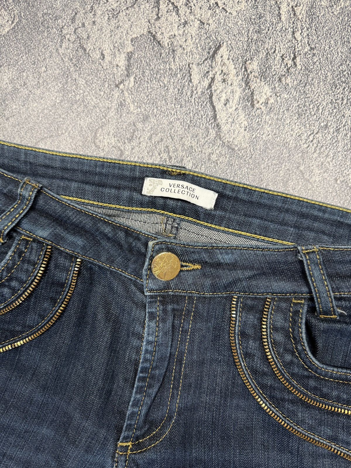 Versace Vintage Versace Jeans Couture Denim Pants Size 29" - 5 Thumbnail
