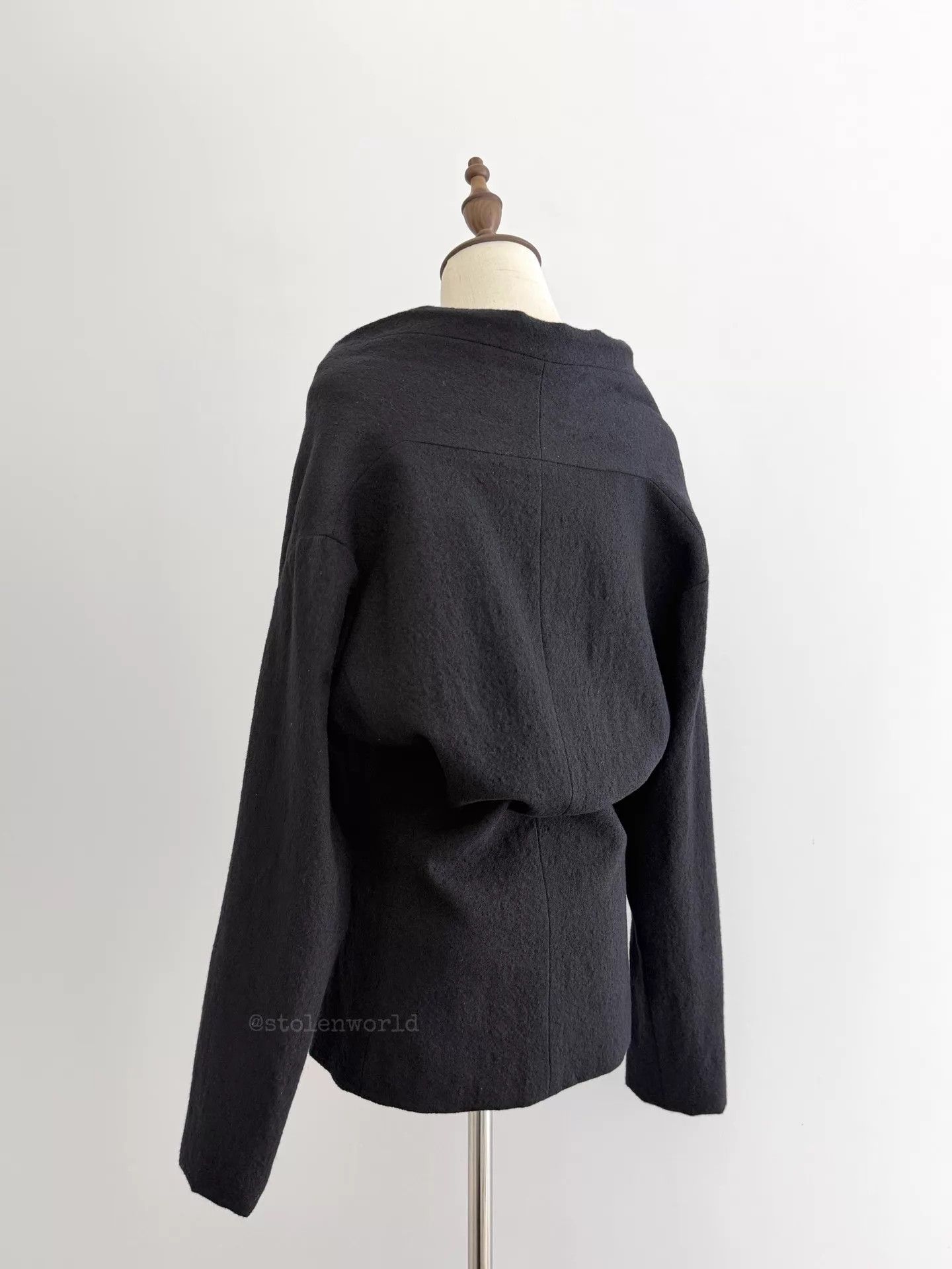 Issey Miyake Issey Miyake Plantation Jap Side Placket Wool Jacket Size M / US 6-8 / IT 42-44 - 4 Thumbnail