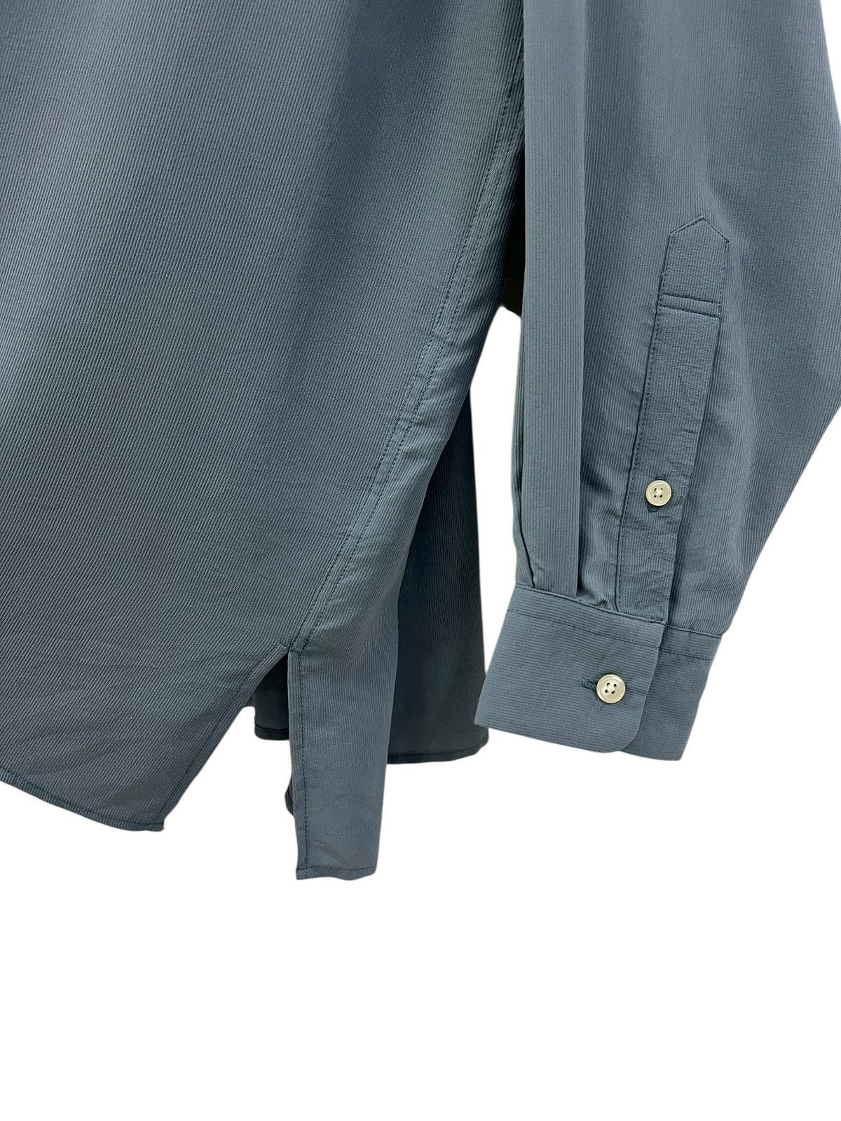 Yohji Yamamoto 1990s Yohji Yamamoto A.A.R Silk Open Collar Shirt Size US XL / EU 56 / 4 - 9 Thumbnail