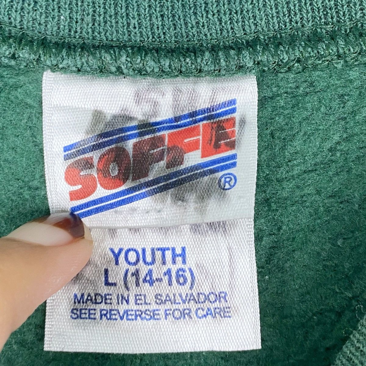Designer × Vintage St Theresa School Sweatshirt Green Crewneck Pullover Jumper Size US M / EU 48-50 / 2 - 5 Thumbnail