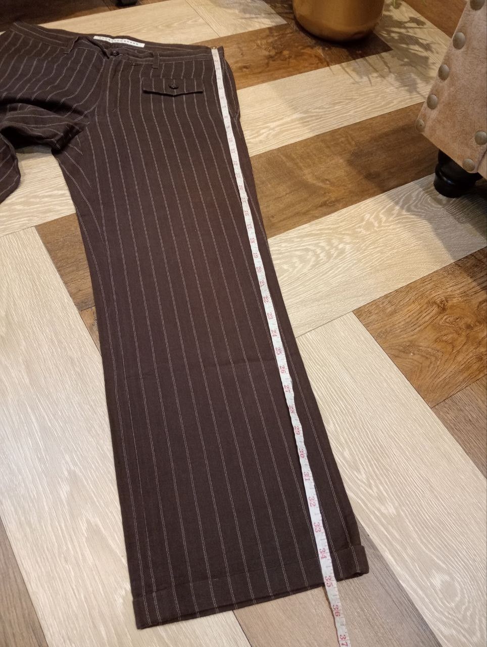 Issey Miyake VINTAGE SUNAOKUWAHARA ISSEY MIYAKE STRIPED PANTS Size 30" / US 8 / IT 44 - 13 Thumbnail