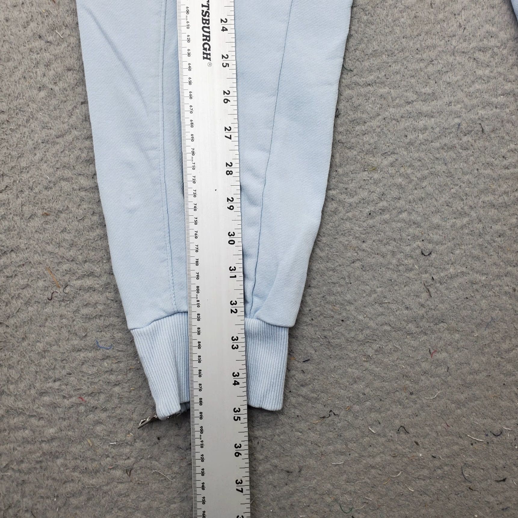 DKNY DKNY Sport Jogger Pants Womens Size L Blue Loose Fit Tapered Leg Drawstring Waist XS? Size 36" / US 14 / IT 50 - 4 Thumbnail