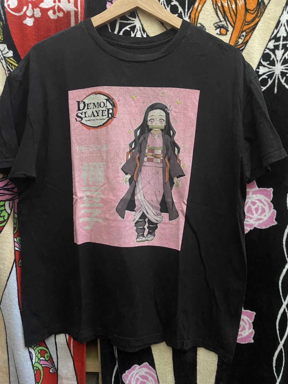Anime VINTAGE ANIME DEMON SLAYER NEZUKO Size US M / EU 48-50 / 2 - 1 Thumbnail