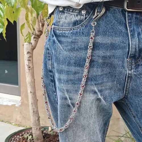 Jewelry Matsuzaka x Rumi Punk Rock Unique Bike Chain Pants Size ONE SIZE - 8 Thumbnail