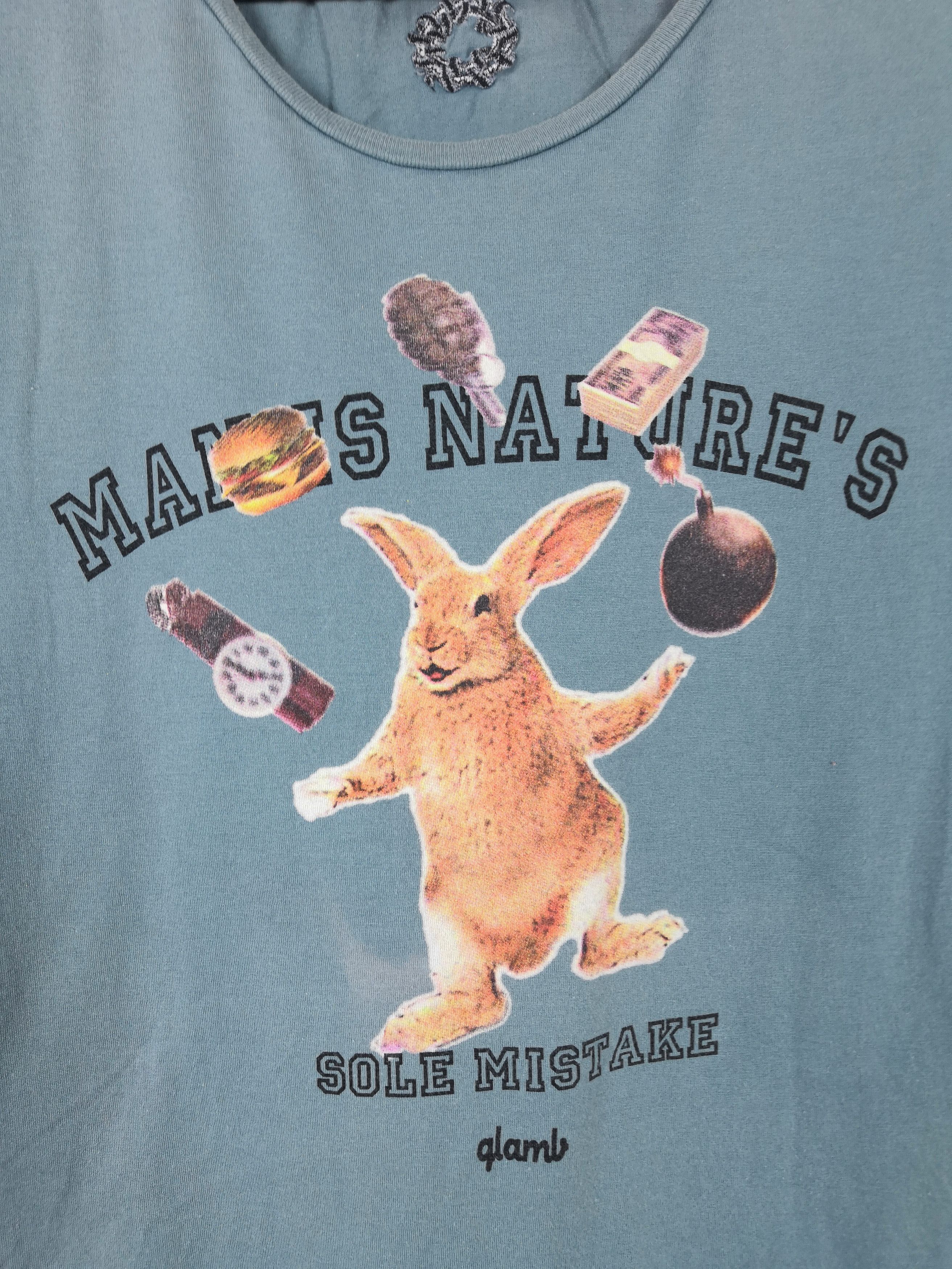 Japanese Brand Vintage Sole Mistake T-Shirt Japanese Bunny Bomb Tees Size US M / EU 48-50 / 2 - 4 Thumbnail
