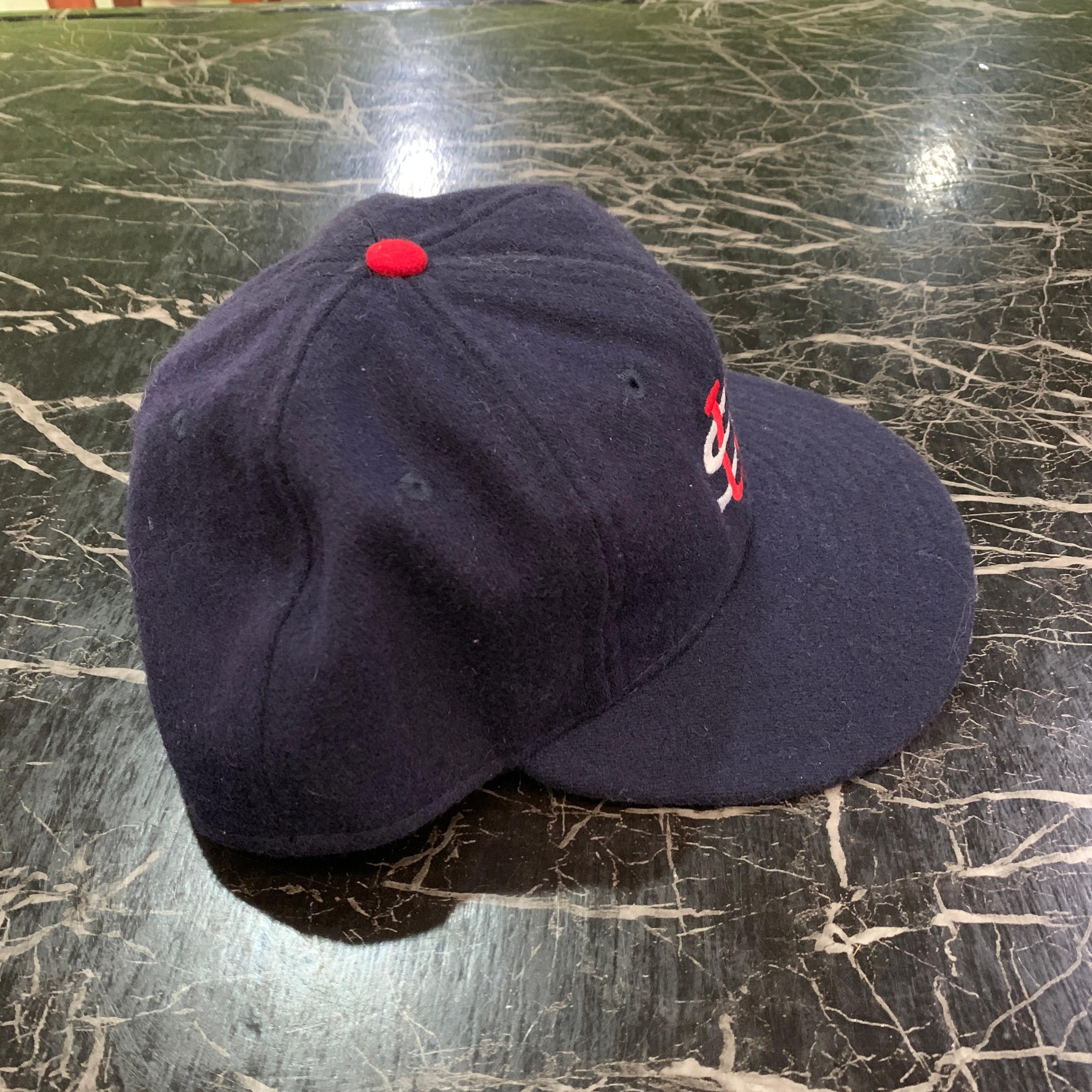 Vintage 💥Vintage Ebbets Field Flannel US Logo Fitted Cap Size ONE SIZE - 3 Thumbnail