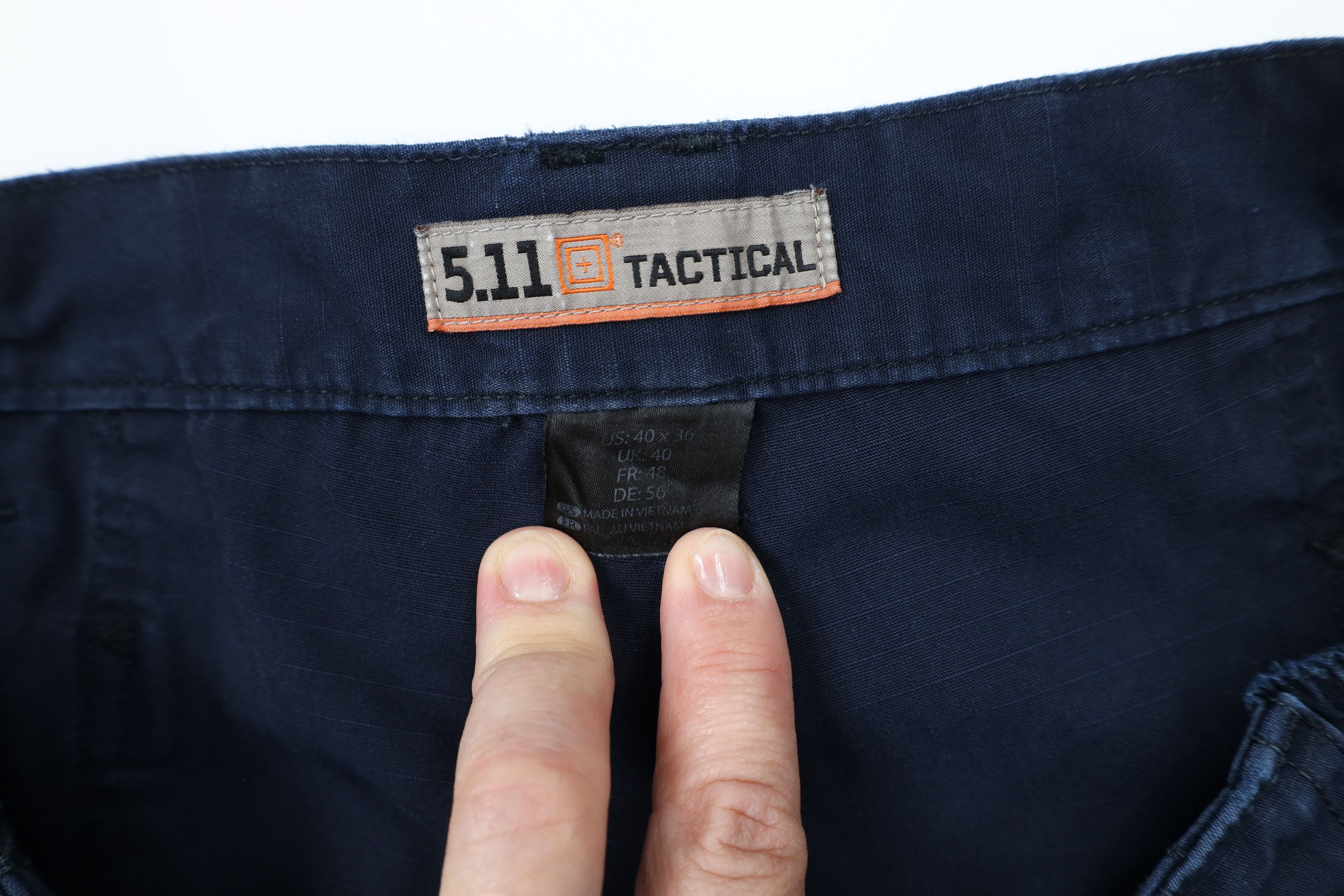 Vintage 5.11 Tactical Series Taclite Ripstop Double Knee Cargo Pants Size US 40 / EU 56 - 10 Thumbnail