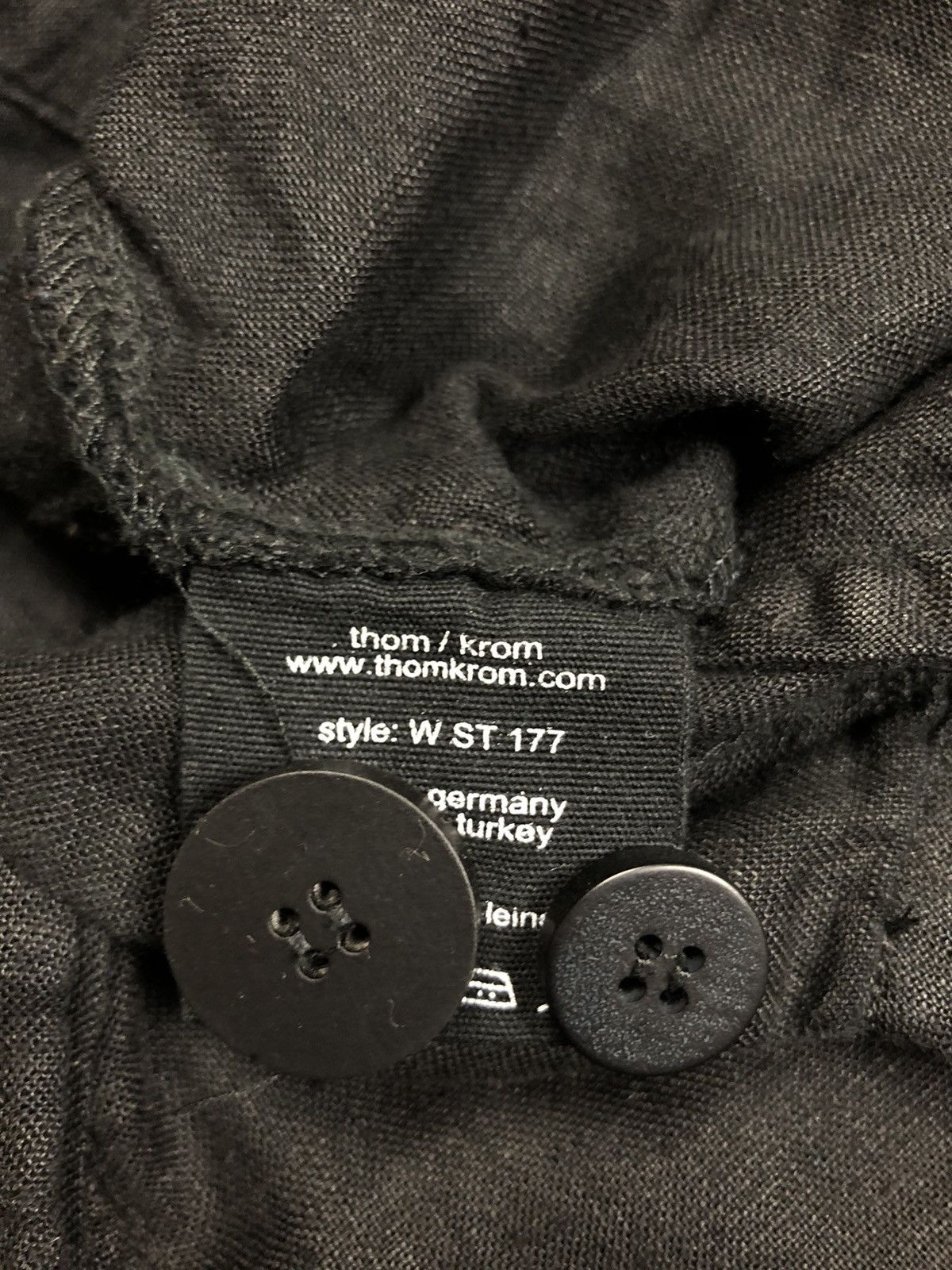 Thom Krom Thom Krom linen blend pants trousers Size 30" / US 8 / IT 44 - 11 Thumbnail