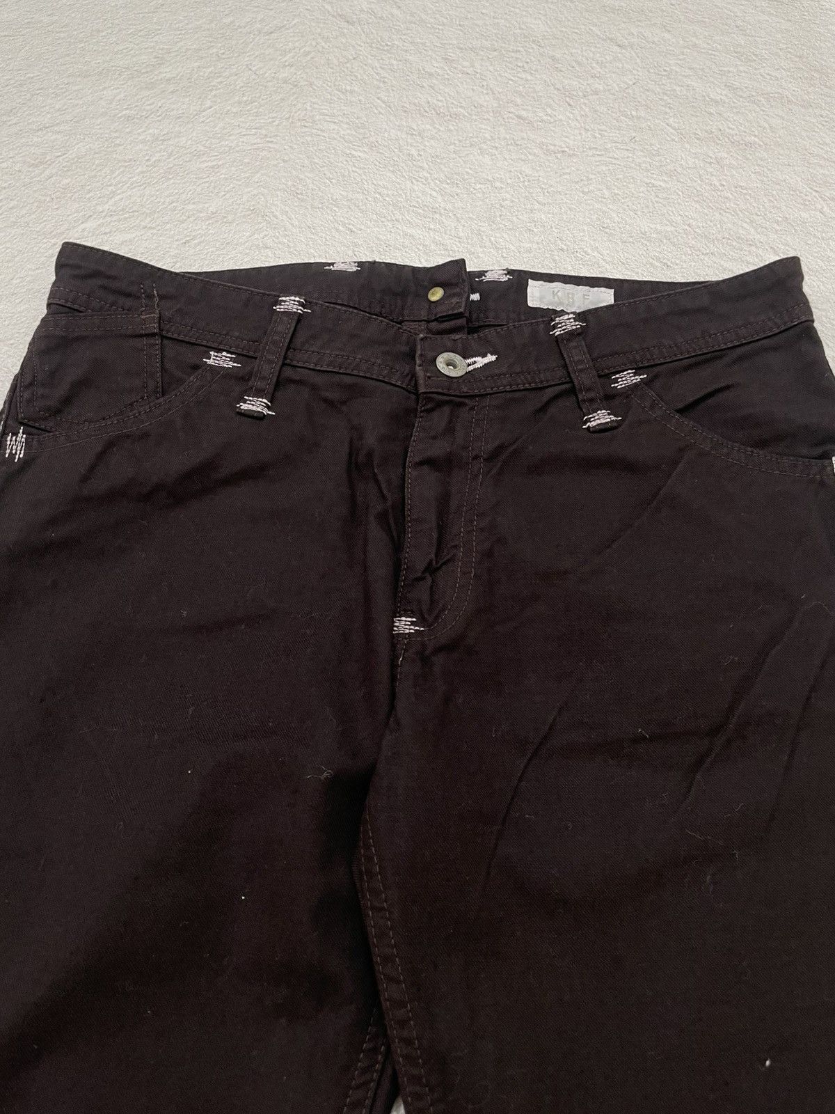 Japanese Brand 2000s KBF Basic Pants Size US 31 - 4 Thumbnail