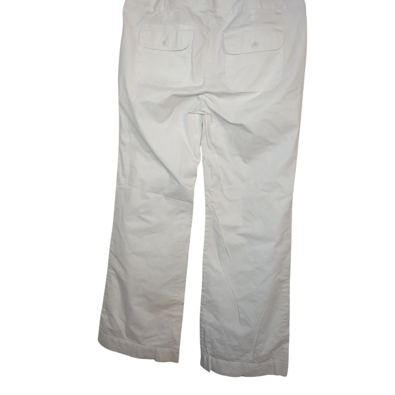 Gap Gap Ankle Pants Stretch Flat Front Trousers Bootcut Size 8 Size 30" / US 8 / IT 44 - 6 Thumbnail