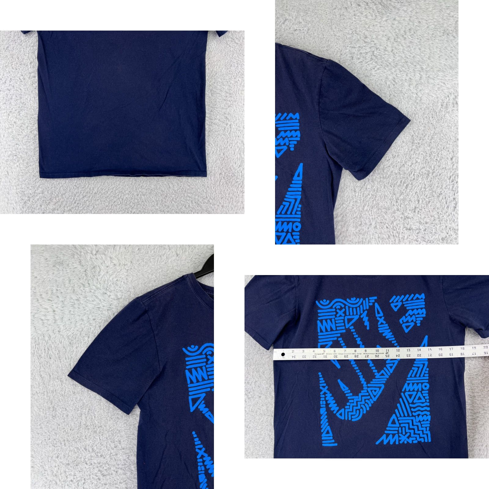 Nike Nike Dri-Fit Shirt Mens XL Blue Logo Sports Retro Short Sleeve Crew Neck Nike Shirt Size US XL / EU 56 / 4 - 8 Thumbnail