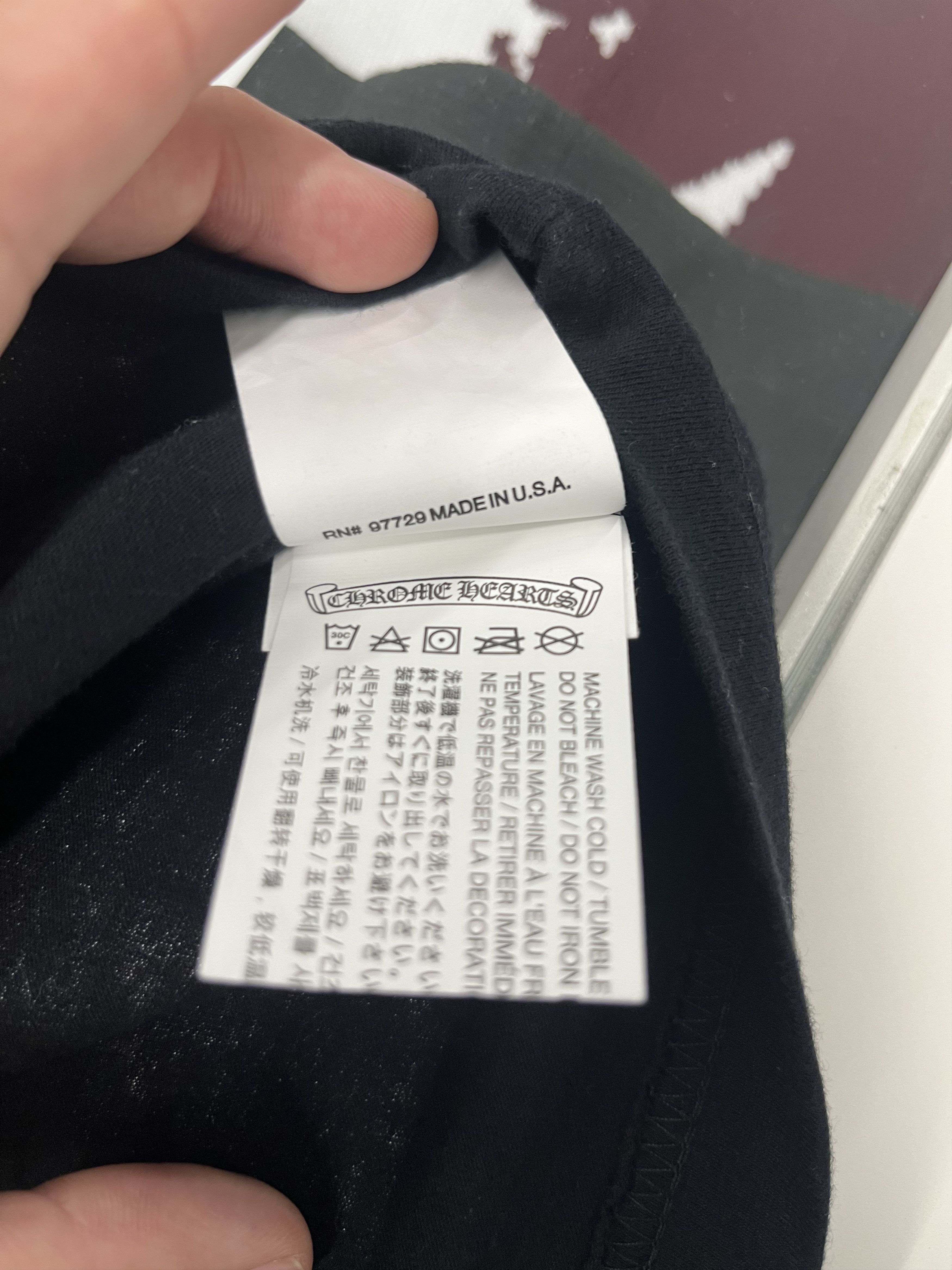 Chrome Hearts Chrome Hearts FOTI Tee Size US M / EU 48-50 / 2 - 8 Thumbnail