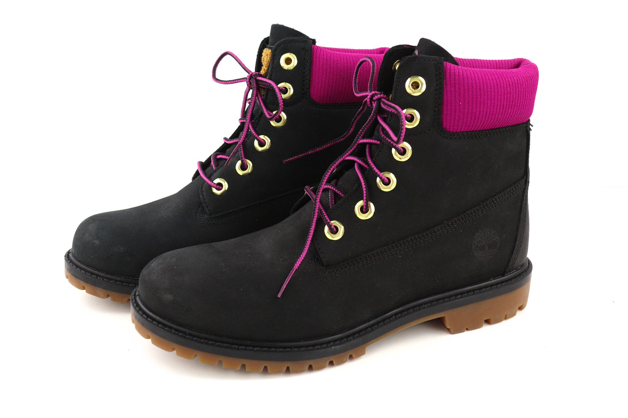 Timberland A44KX-A6150 EU38.5/39 Black Leather High Top Shoes 80837 Size US 7.5 / IT 37.5 - 4 Thumbnail