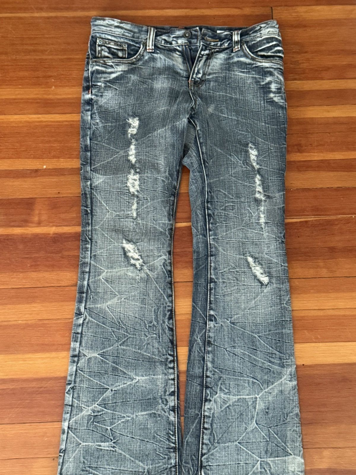 Hysteric Glamour Hysteric Flared Japanese Blue Denim Size US 30 / EU 46 - 1 Thumbnail