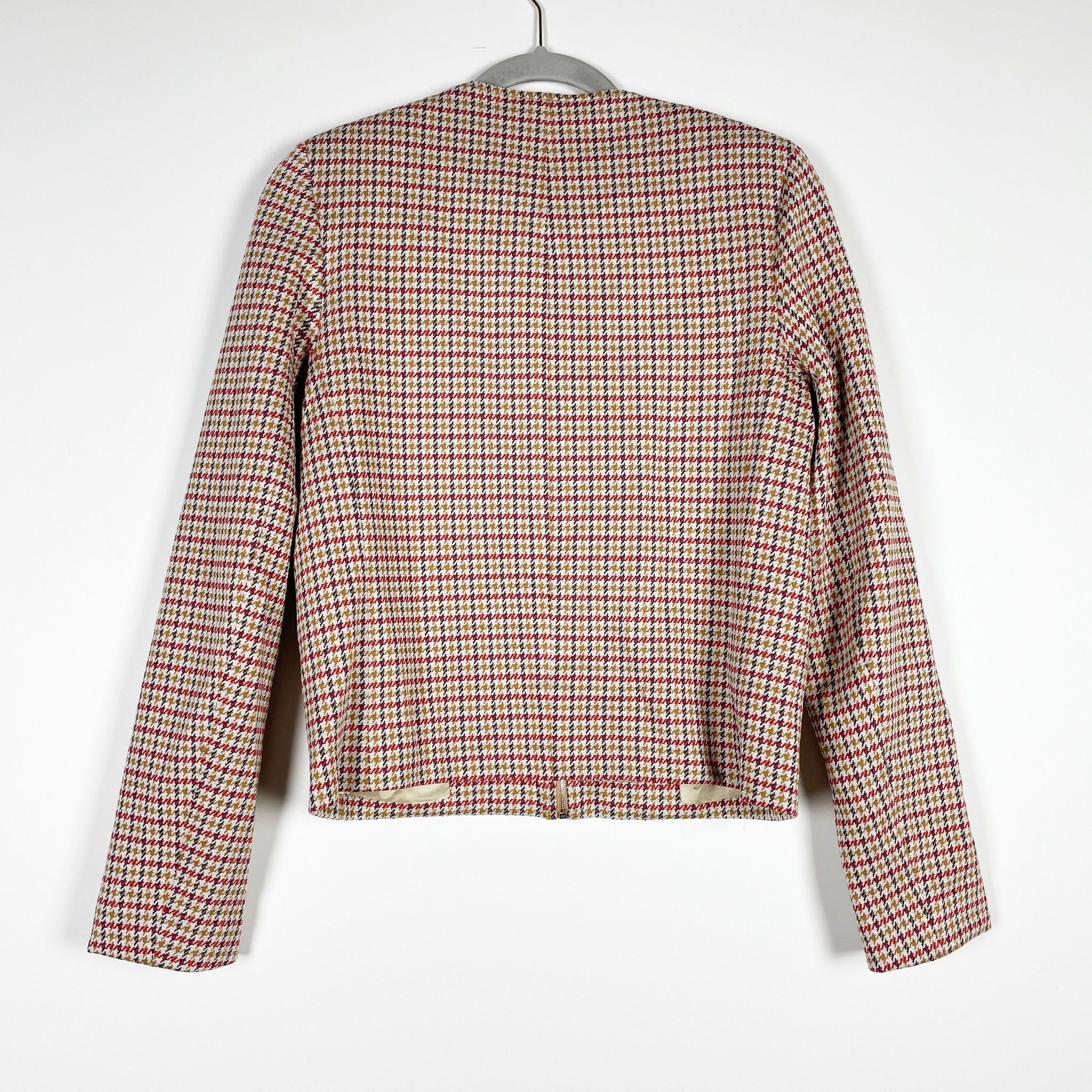 Rosetta Getty Rosetta Getty Houndstooth Woven Print Pattern Size XS / US 0-2 / IT 36-38 - 4 Thumbnail