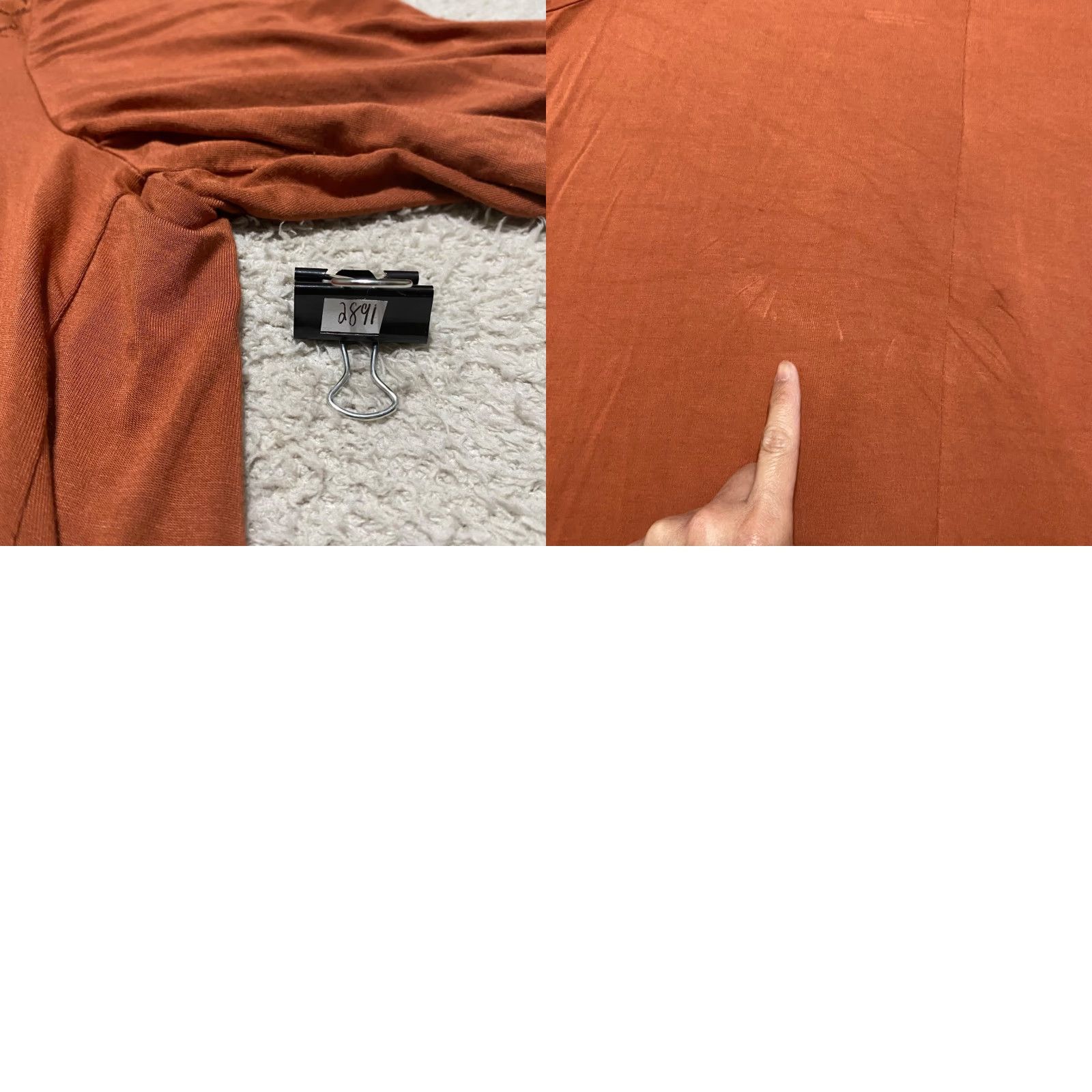 Torrid Torrid Cardigan Sweater Open Front Lace Yoke Drape 2X Womens Orange Knit Cardigan Pullover Size 2X Plus Womens Torrid Size XXL / US 16-18 / IT 52-54 - 8 Thumbnail