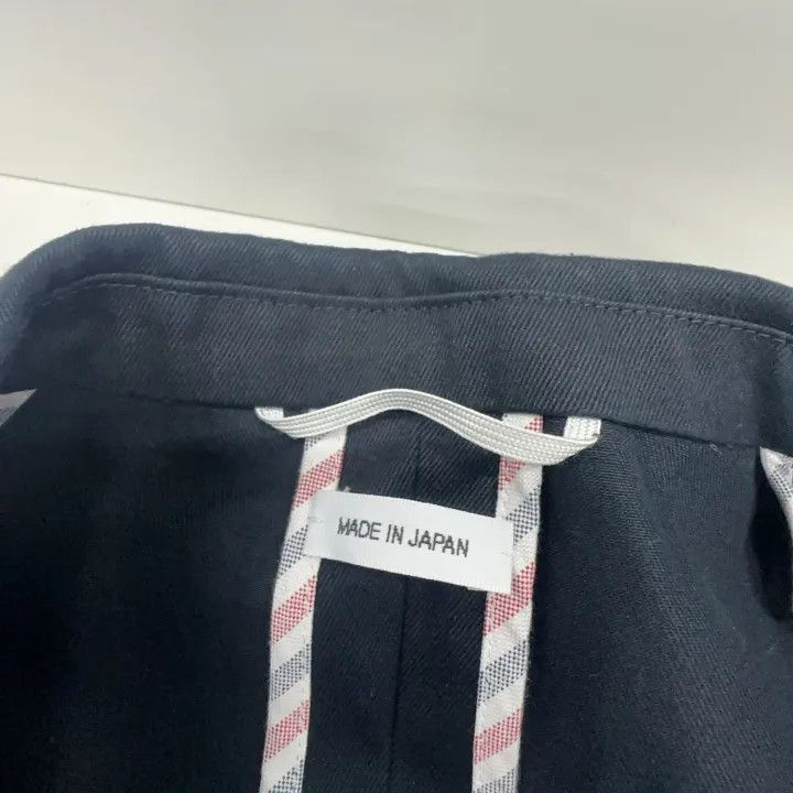 Thom Browne Thom Browne Navy Striped Suit Jacket for Men -2507 Size US M / EU 48-50 / 2 - 2 Thumbnail