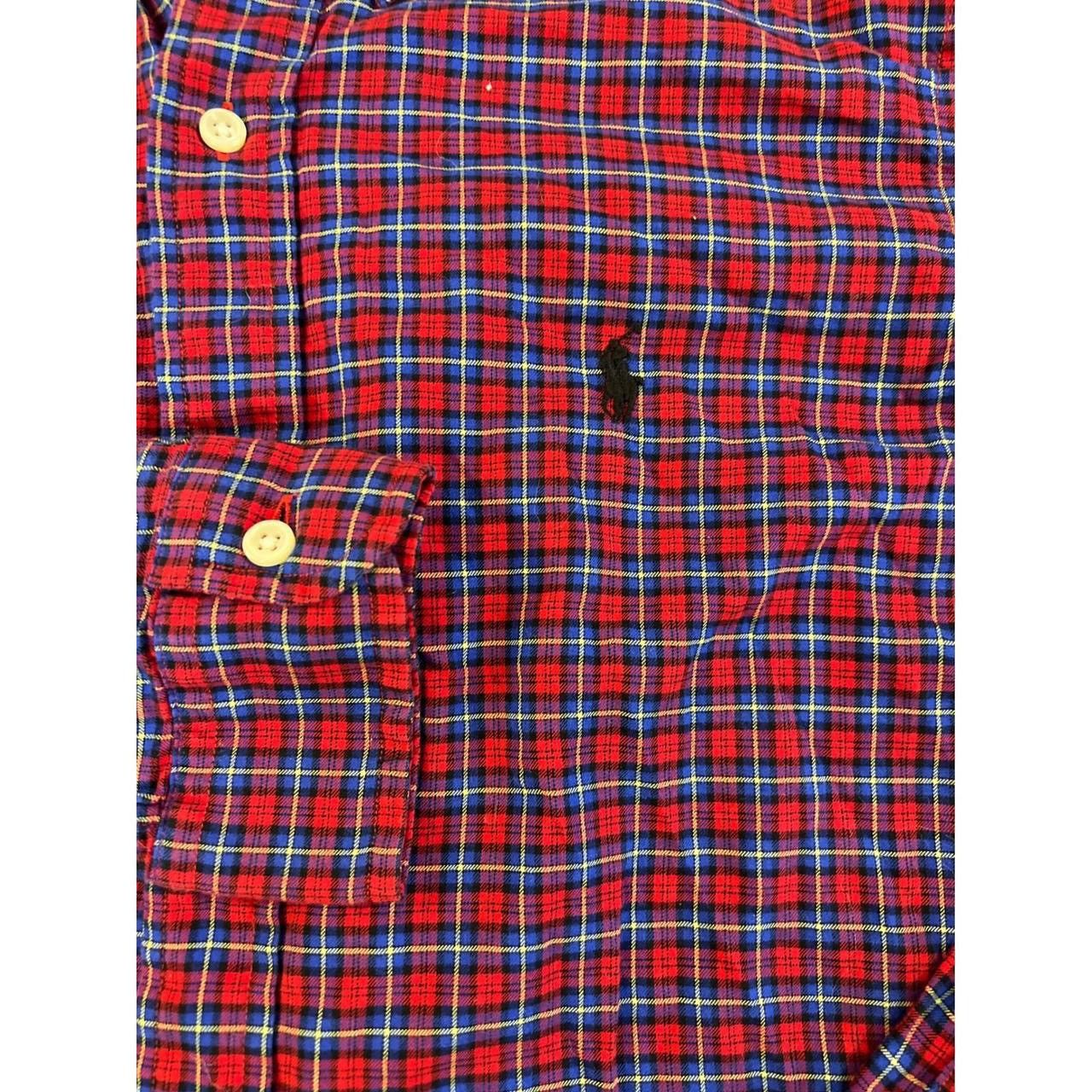Polo Ralph Lauren Polo Ralph Lauren Mens Small Plaid Button Down Shirt Red Size US S / EU 44-46 / 1 - 3 Thumbnail