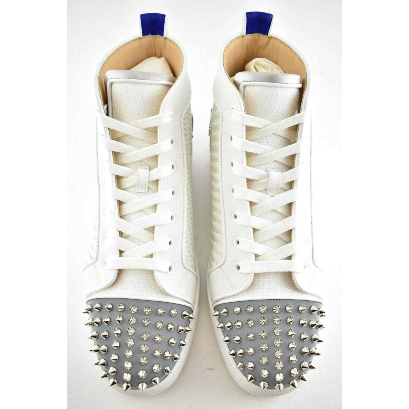 Christian Louboutin Christian Louboutin Lou Spikes Orlato High Top Sneaker Size US 11 / EU 44 - 5 Thumbnail