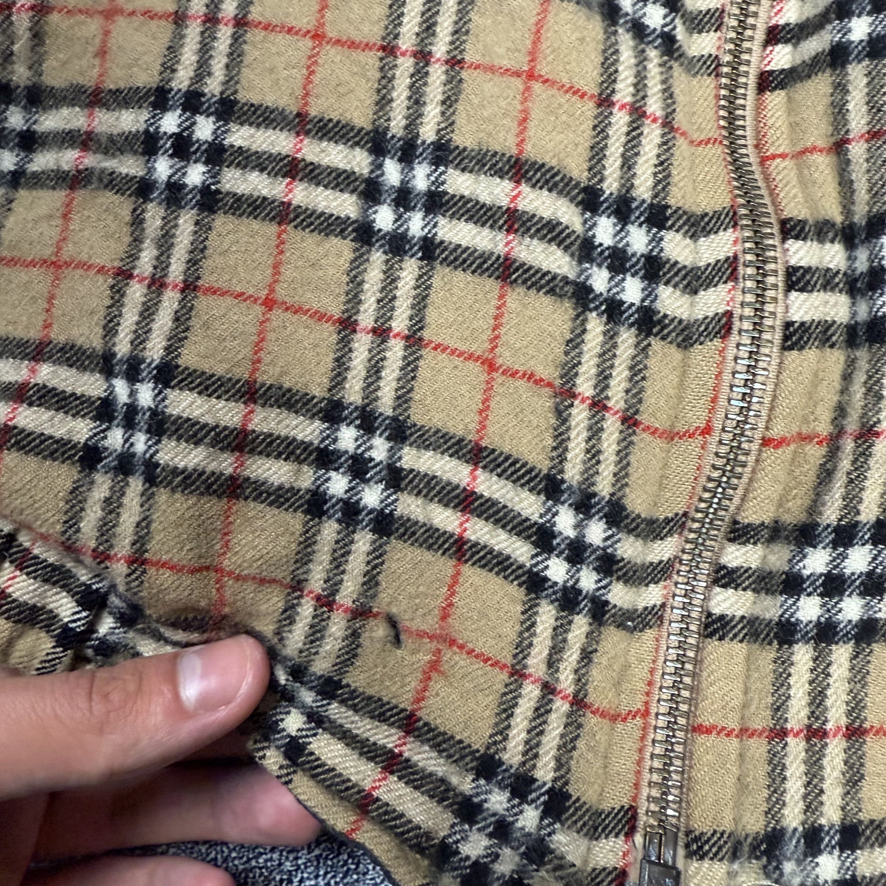 Burberry Vintage Burberrys 90s Nova Check Reversible Zip Up Jacket Size US S / EU 44-46 / 1 - 11 Thumbnail