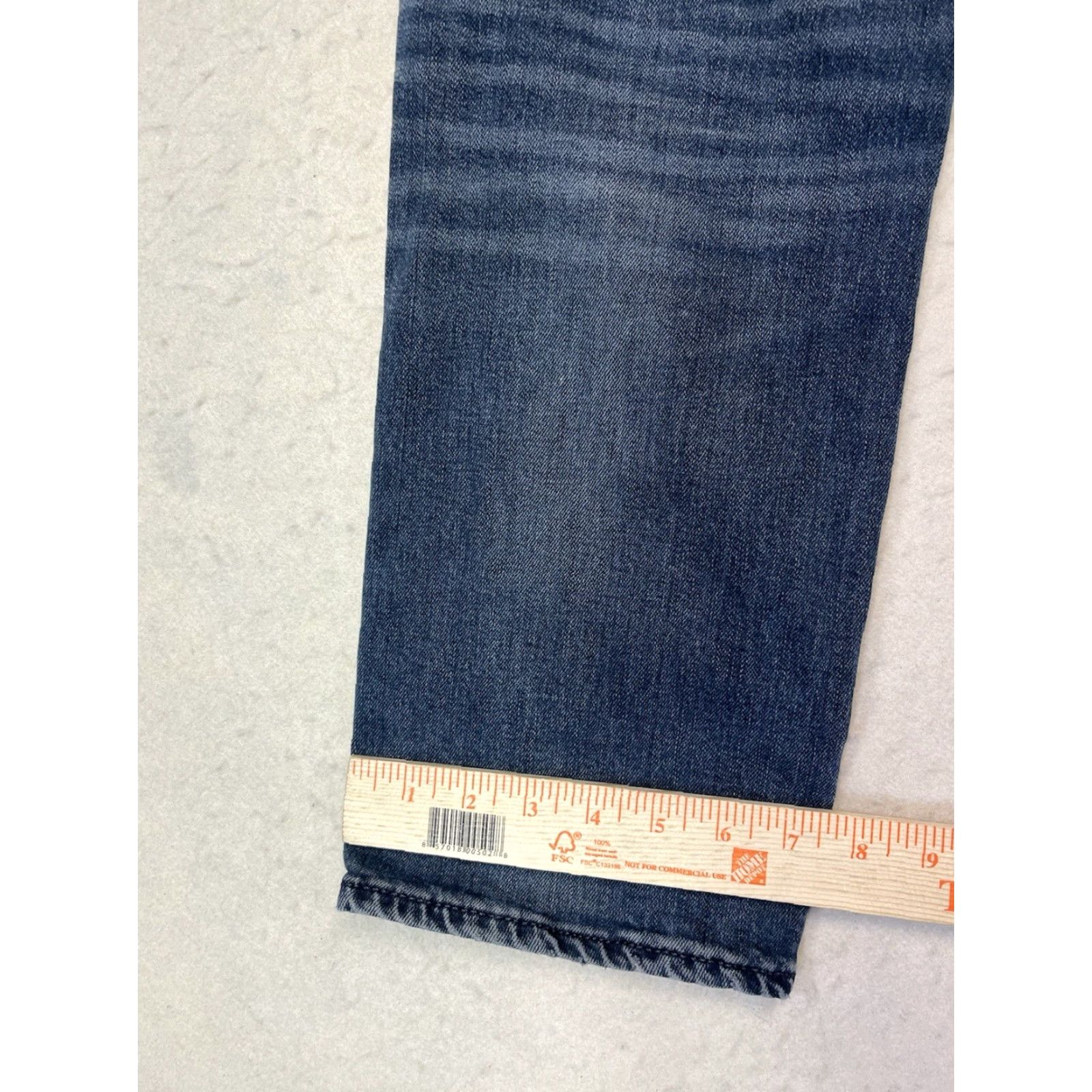 Denime LEVIS BLUE JEANS MENS 541 32x30 ATHLETIC FIT DISTRESSED 100% COTTON DENIM Regular 5-Pocket Size US 32 / EU 48 - 6 Thumbnail
