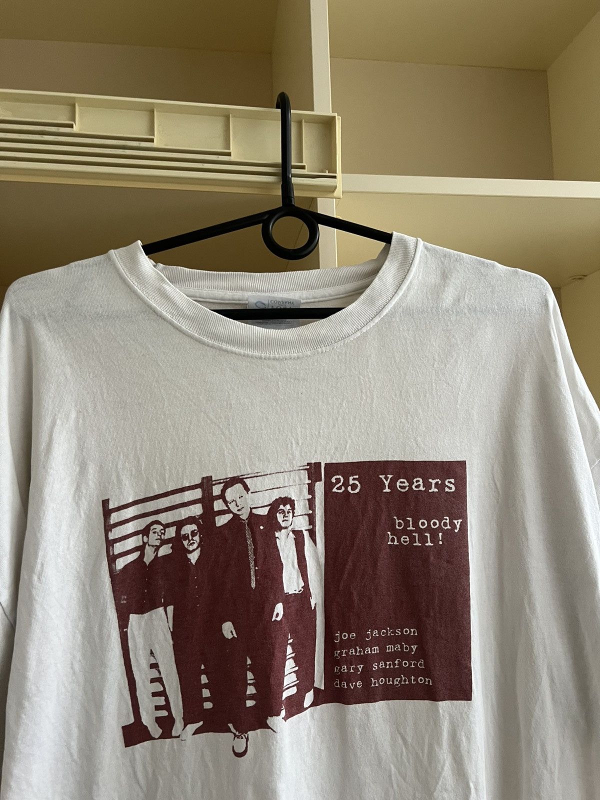 Band Tees Vintage Joe Jackson Band Shirt “25 Years bloody hell!” Tee Size US XL / EU 56 / 4 - 5 Thumbnail