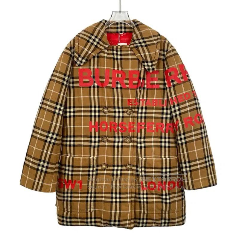 Burberry Burberry Brown Cotton Women's Coat Size S. Size S / US 4 / IT 40 - 1 Thumbnail