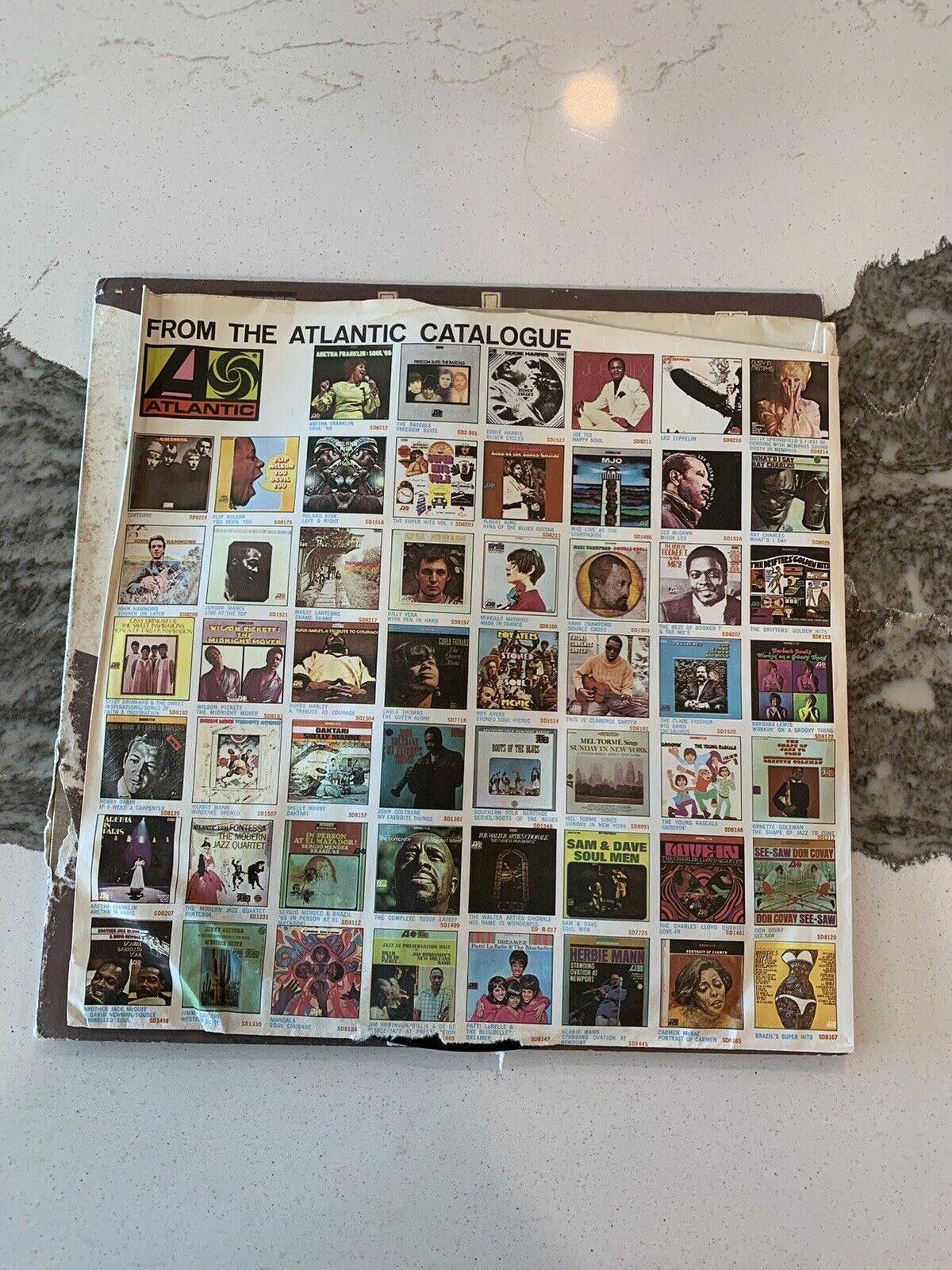 Designer LP Record 33 1/3 Led Zeppelin II #8236 Gold Award Sticker Size ONE SIZE - 4 Thumbnail