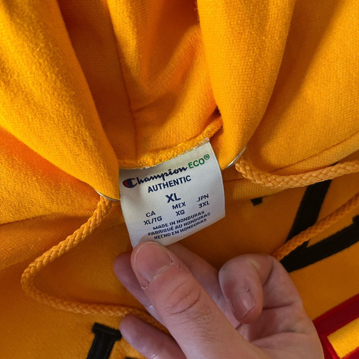 FaZe FaZe Clan Hoodie Yellow Embroidered Champion Size US XL / EU 56 / 4 - 2 Thumbnail