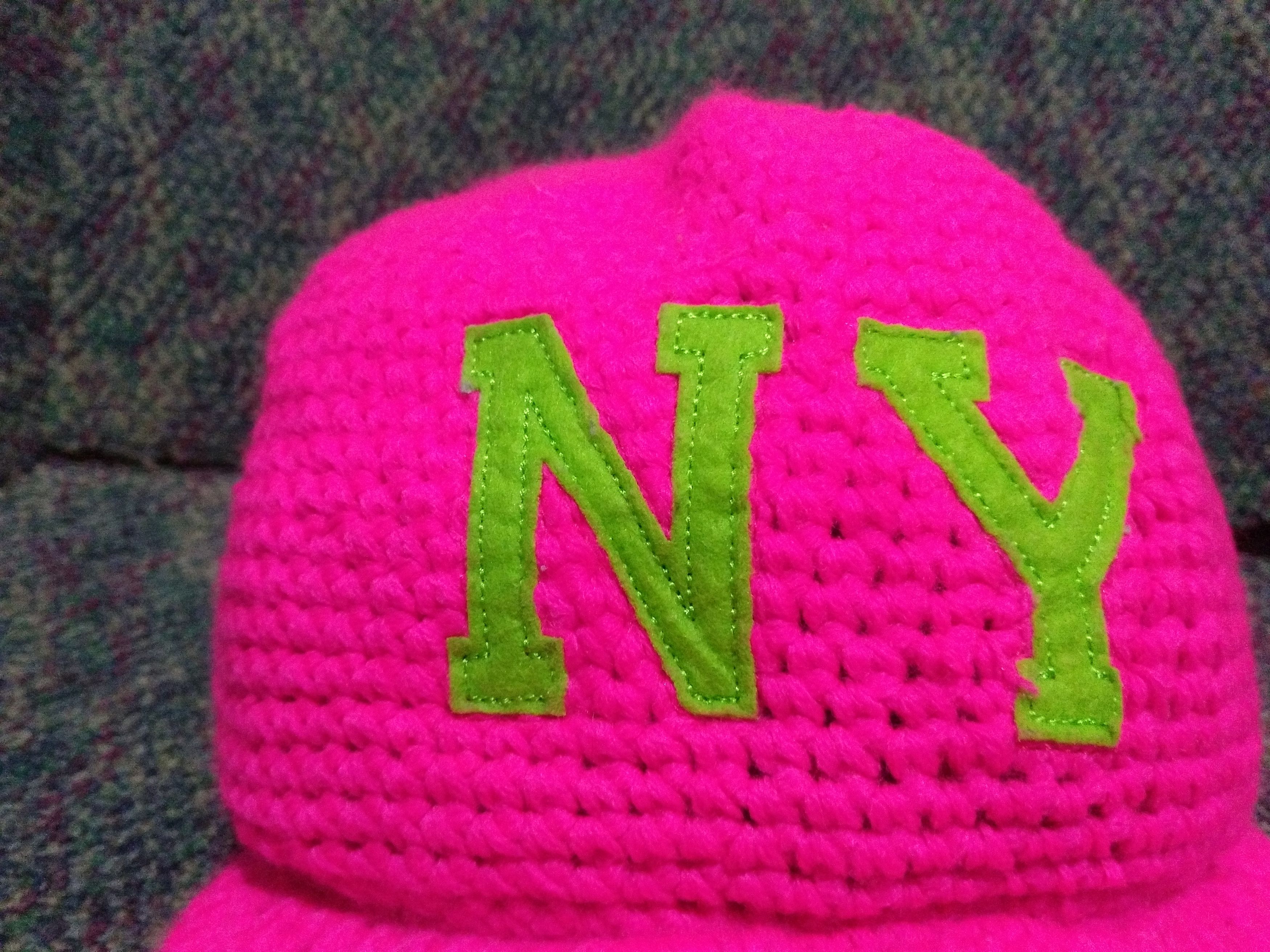 MLB × New York Yankees × Vintage Vintage Wool Crochet New York Yankees Hats Caps Size ONE SIZE - 2 Thumbnail