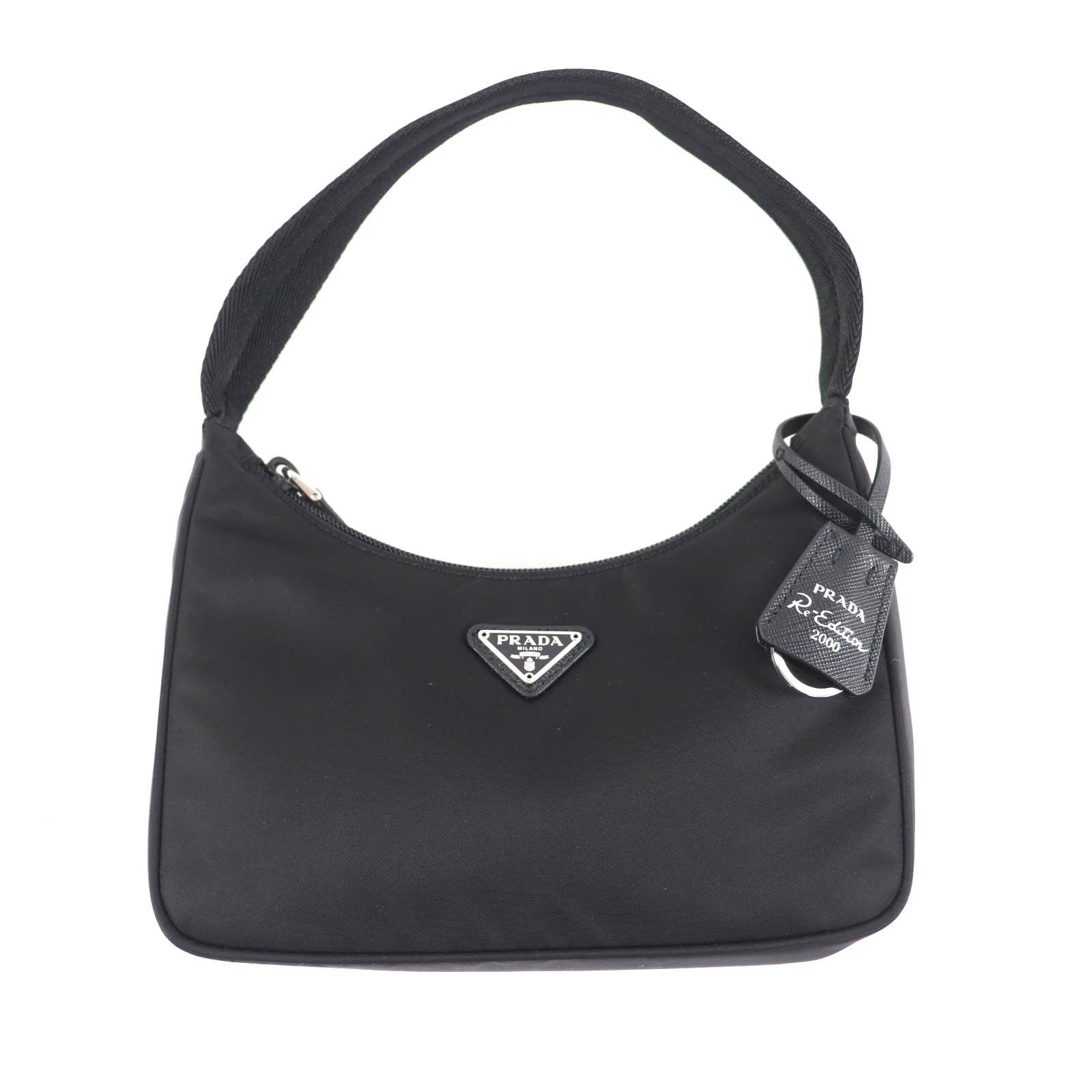 Prada Prada Re-Edition 2000 Re-Nylon Mini Bag Plastic Handbag 1NE515 DUTY FREE for USA