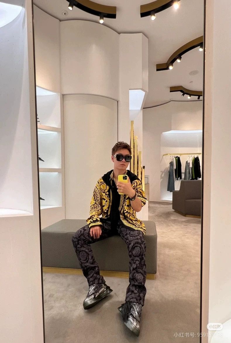 Versace Versace Baroque jacquard jeans Size US 31 - 3 Thumbnail
