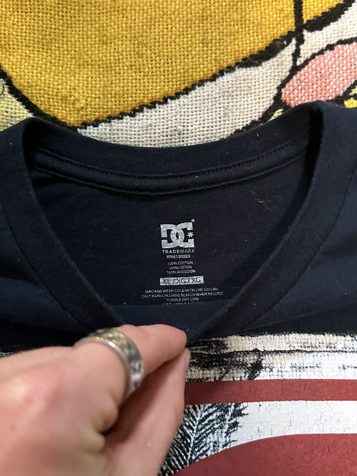 DC Vintage Y2K DC Skateboarding Graphic T-Shirt Size US XL / EU 56 / 4 - 3 Thumbnail