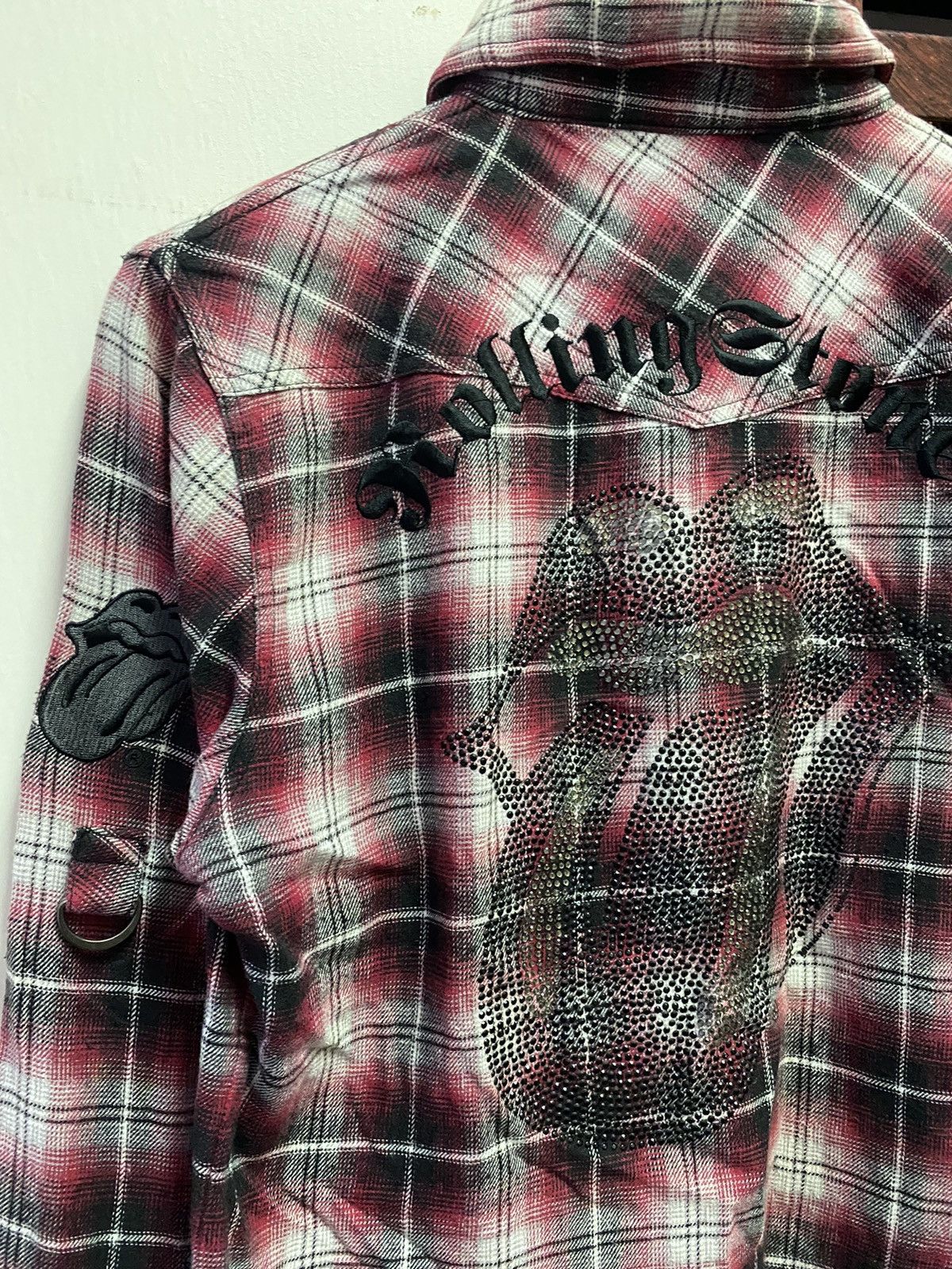 Band Tees Vintage Y2K The Rolling Stones Button Ups Shirt By Jack Rose Size M / US 6-8 / IT 42-44 - 10 Thumbnail