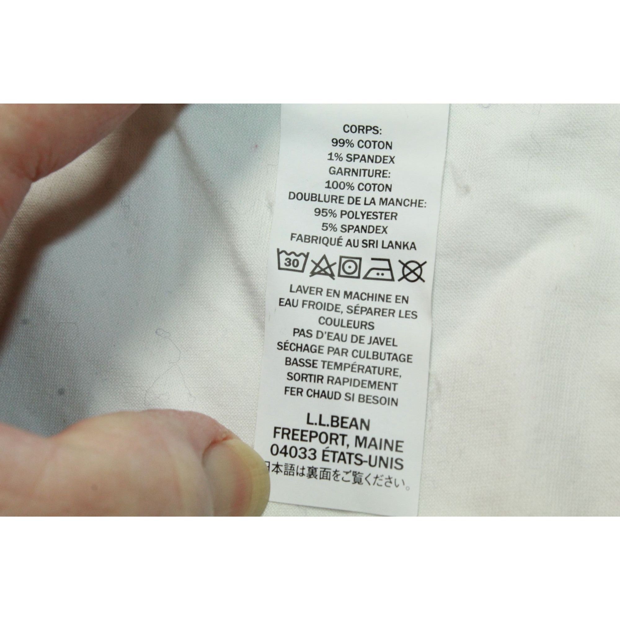 L.L. Bean LL Bean Women’s White Blazer Jacket Cotton Stretch Tailored Size XS / US 0-2 / IT 36-38 - 9 Thumbnail