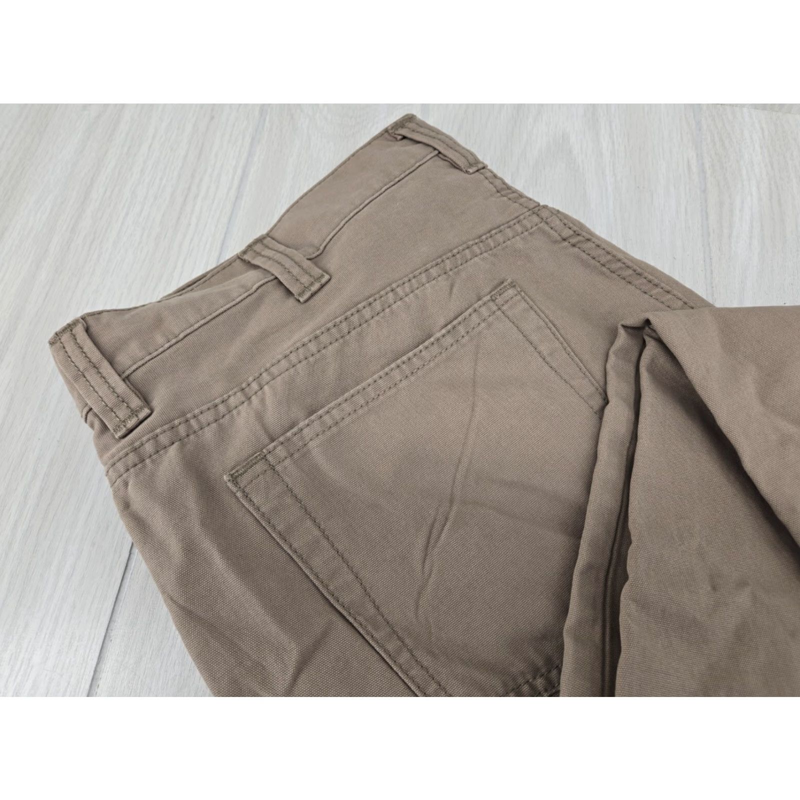 The Mountain Blue Mountain Pants Mens 38 X 30 Khaki Tan Canvas Khakis Outdoor Pockets Regular Inseam 30 Mens Size US 38 / EU 54 - 6 Thumbnail