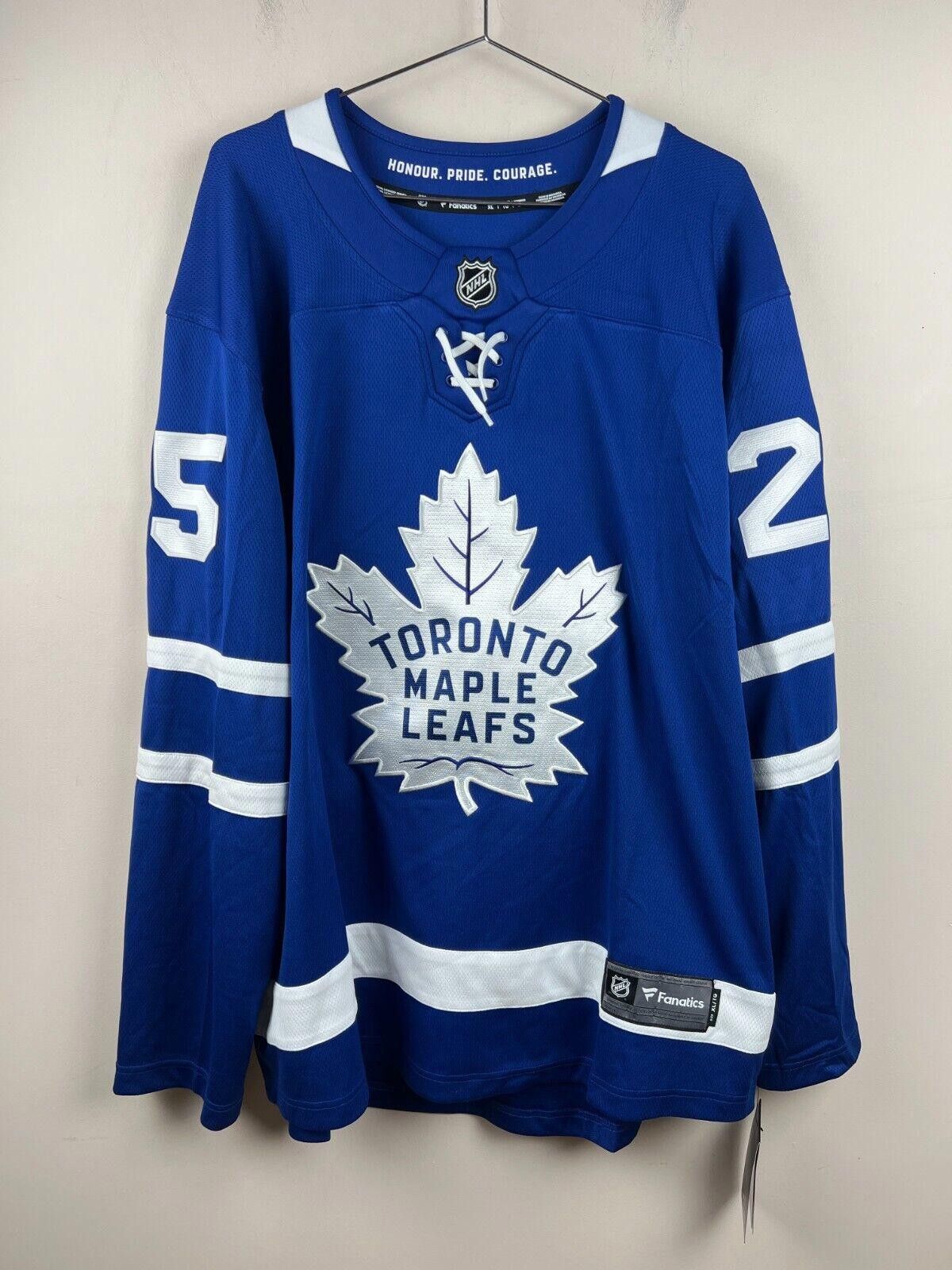 NHL Toronto Maple Leafs #25 Carlo NHL Fanatics Breakaway Jersey Size US XL / EU 56 / 4 - 1 Thumbnail