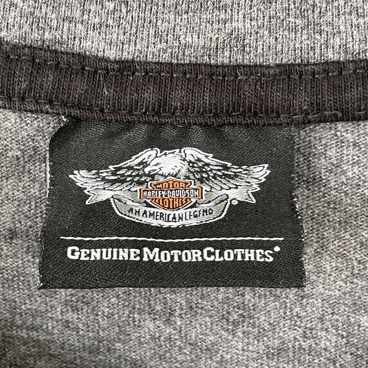 Harley Davidson × Vintage Vintage 00’s Harley Davidson Grey Long Sleeve Size US L / EU 52-54 / 3 - 8 Thumbnail