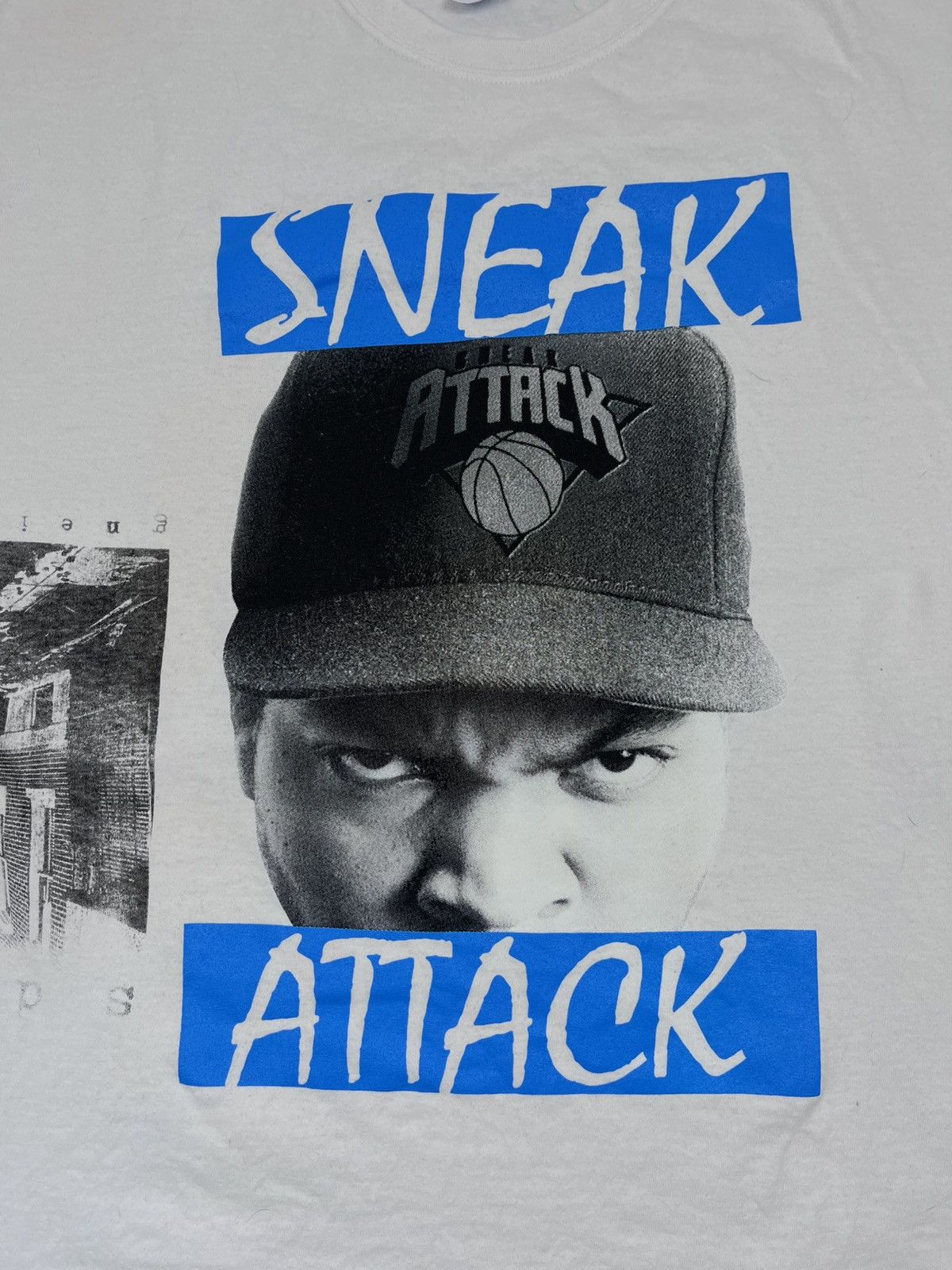 Vintage VINTAGE ICE CUBE SNEAK ATTACK RAP TEE STREETWEAR WHITE XL Size US XL / EU 56 / 4 - 8 Thumbnail